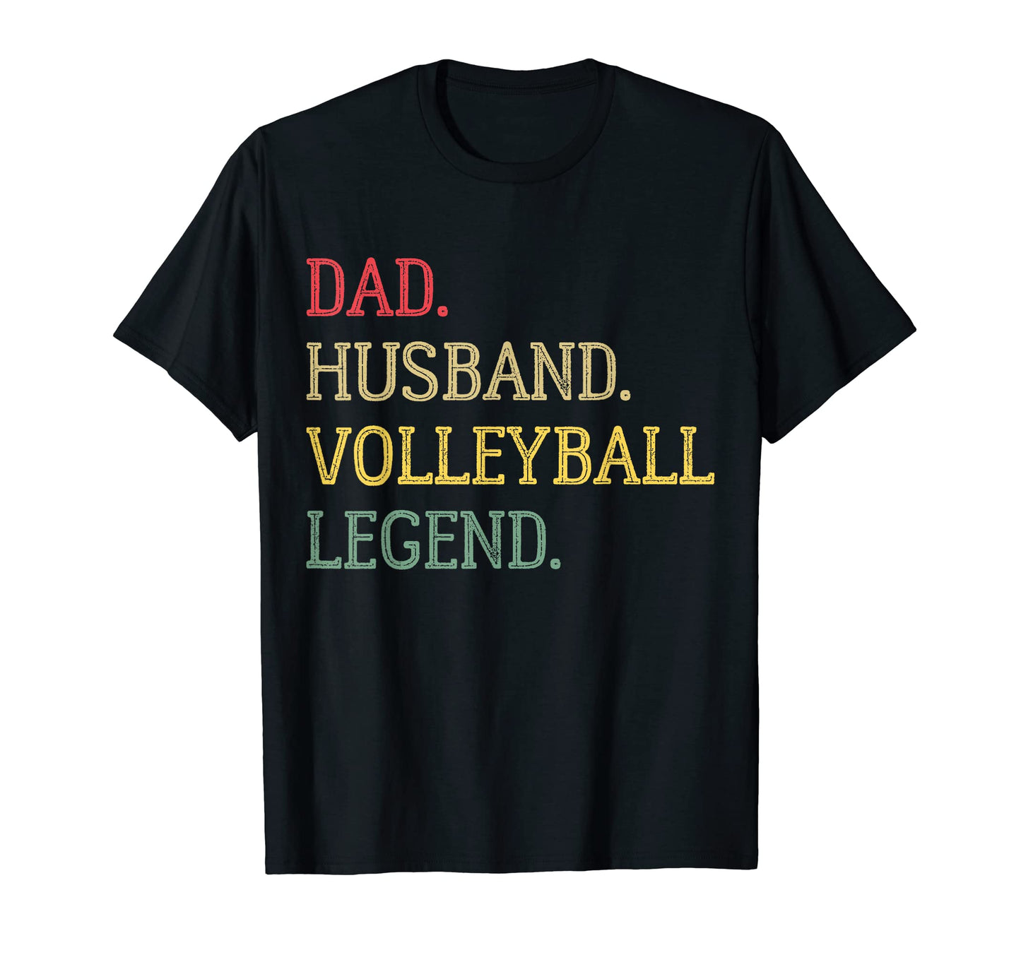 Dad Husband Volleyball Legend T-Shirt - Custom Art Print Men Women - T-Shirt, Sweatshirt, Hoodie