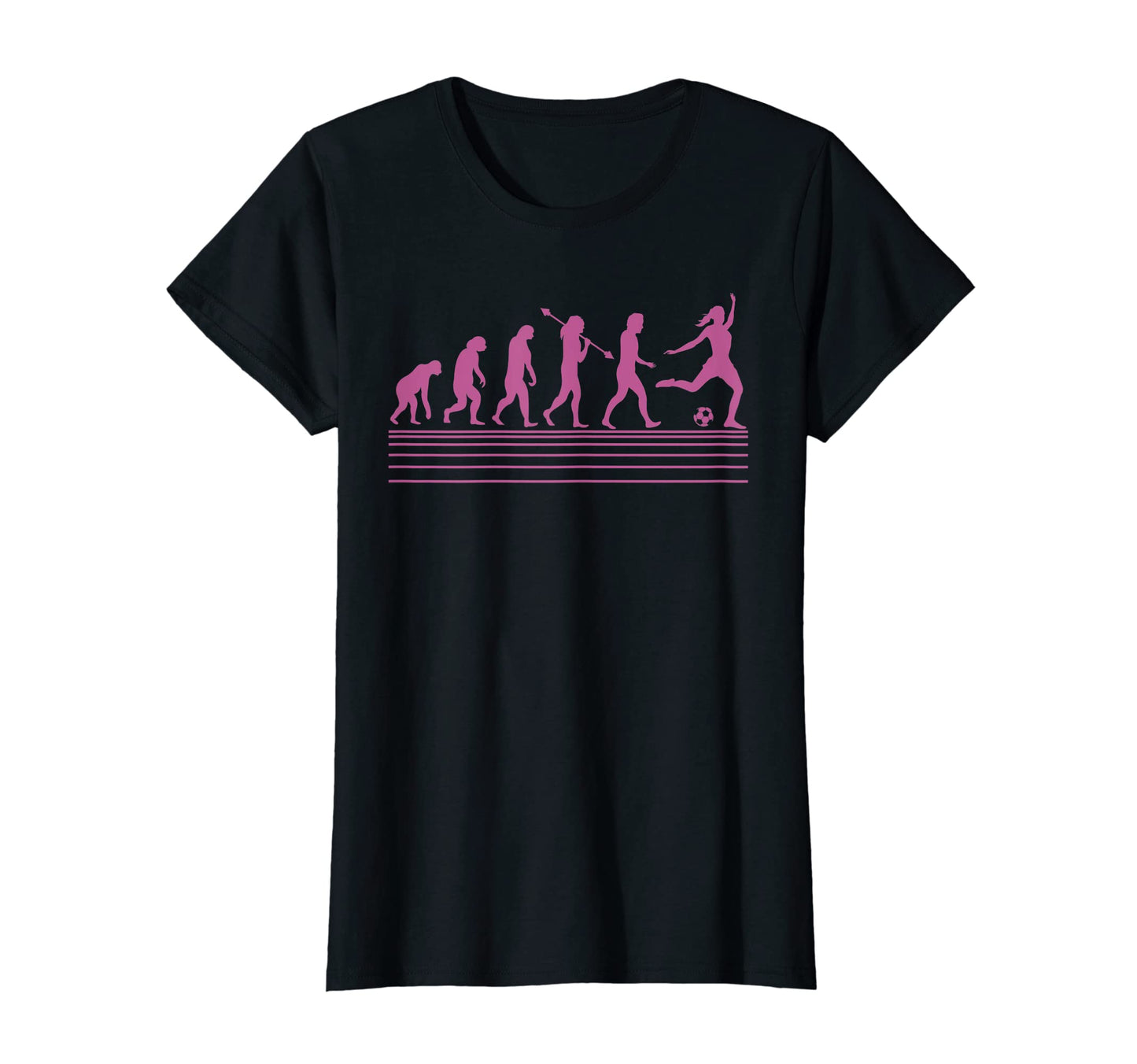 Soccer Sports Athlete Evolution T-Shirt - Casual Everyday Wear Men Women - T-Shirt, Sweatshirt, Hoodie