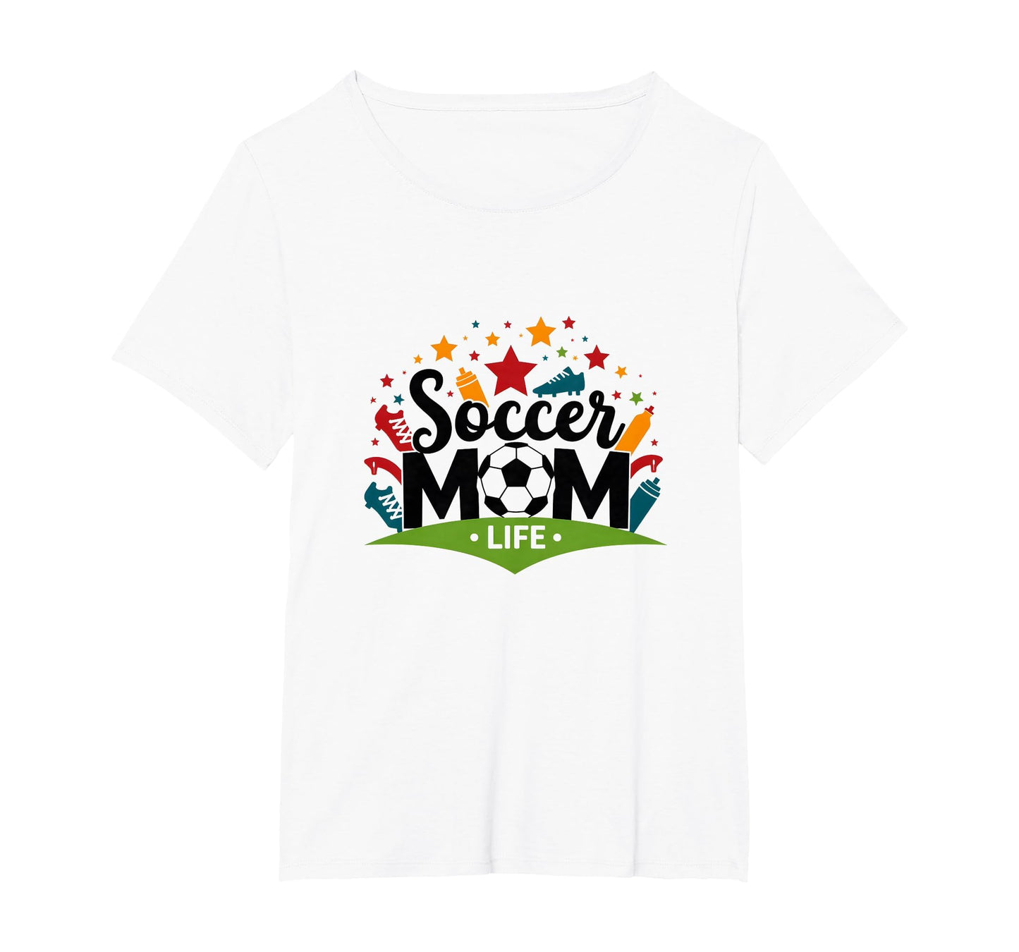 Soccer Mom Life Womens Sports Parent T-Shirt - Graphic Print Men Women - T-Shirt, Sweatshirt, Hoodie