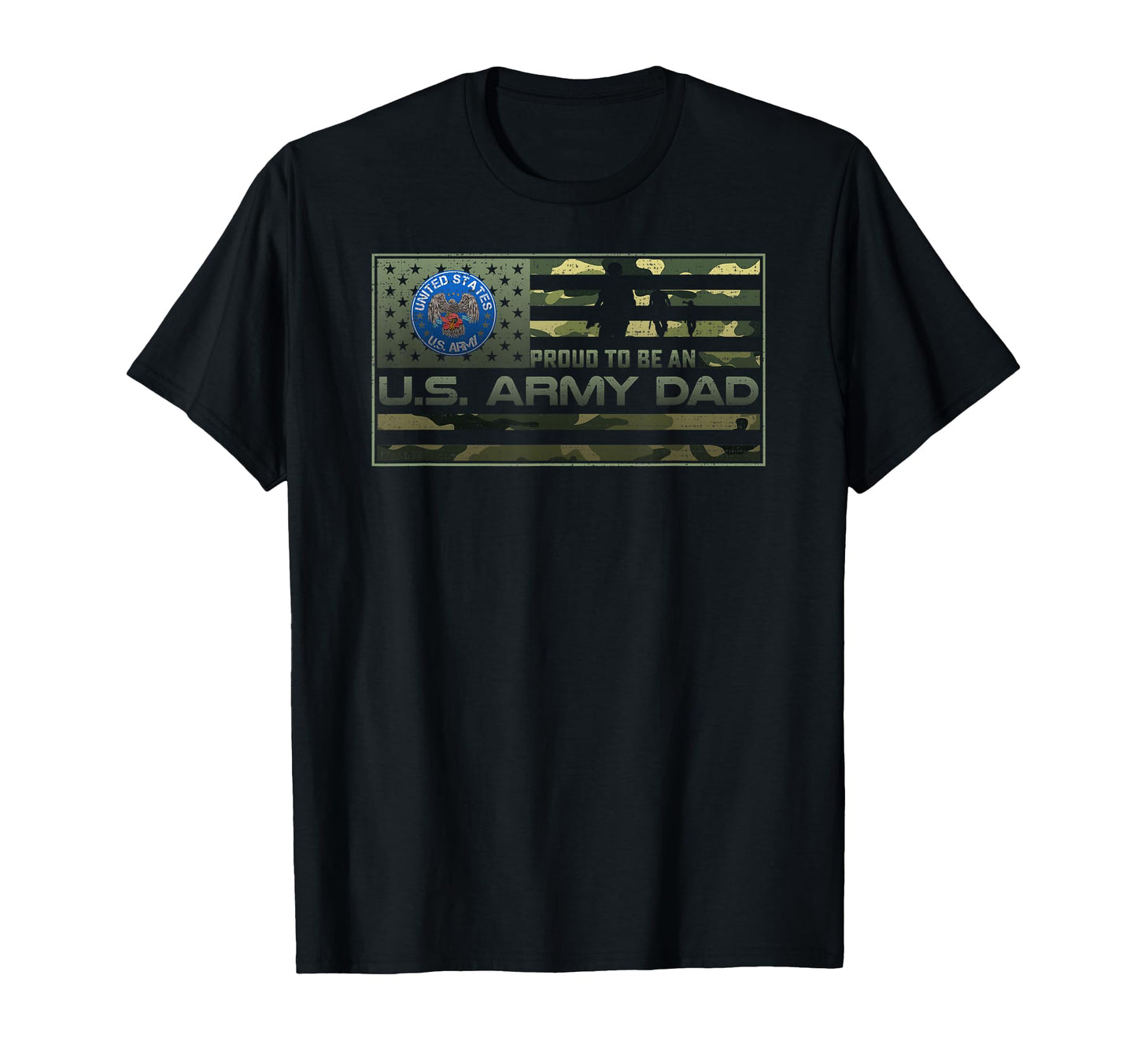 Usa American Camo Flag Proud To Be Us T-Shirt - Trendy Graphic for Adults - T-Shirt, Sweatshirt, Hoodie