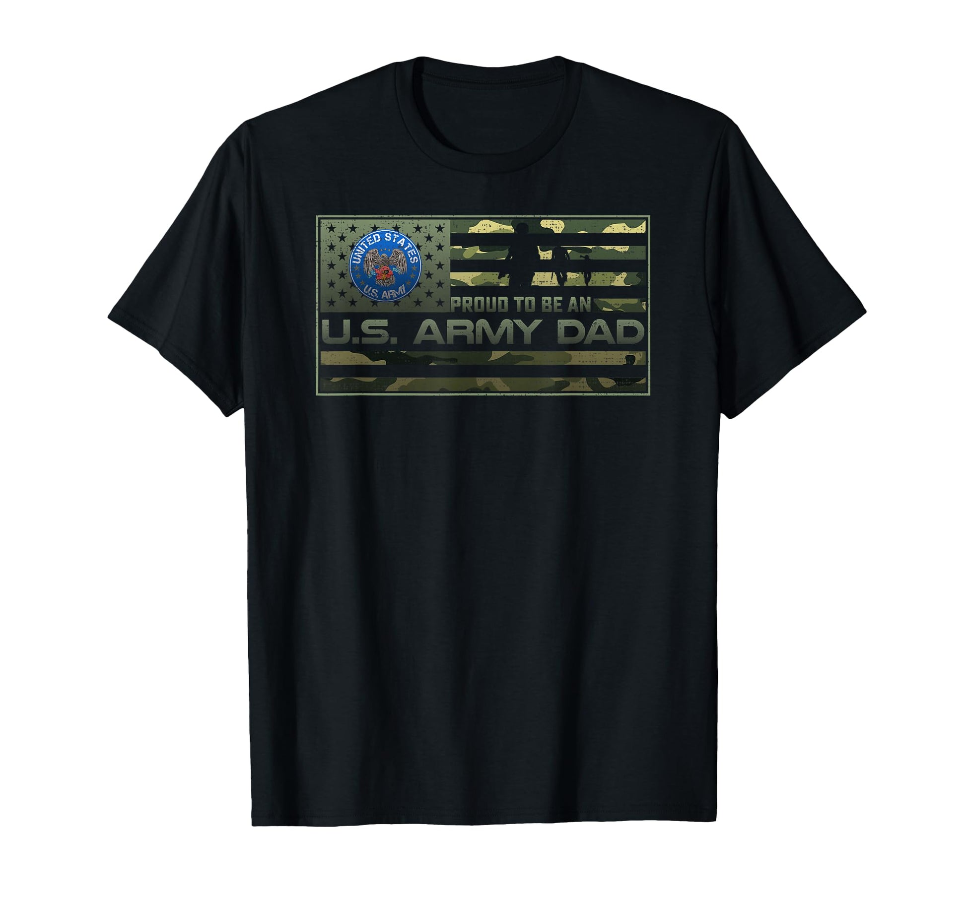 Usa American Camo Flag Proud To Be Us T-Shirt - Trendy Graphic for Adults - T-Shirt, Sweatshirt, Hoodie
