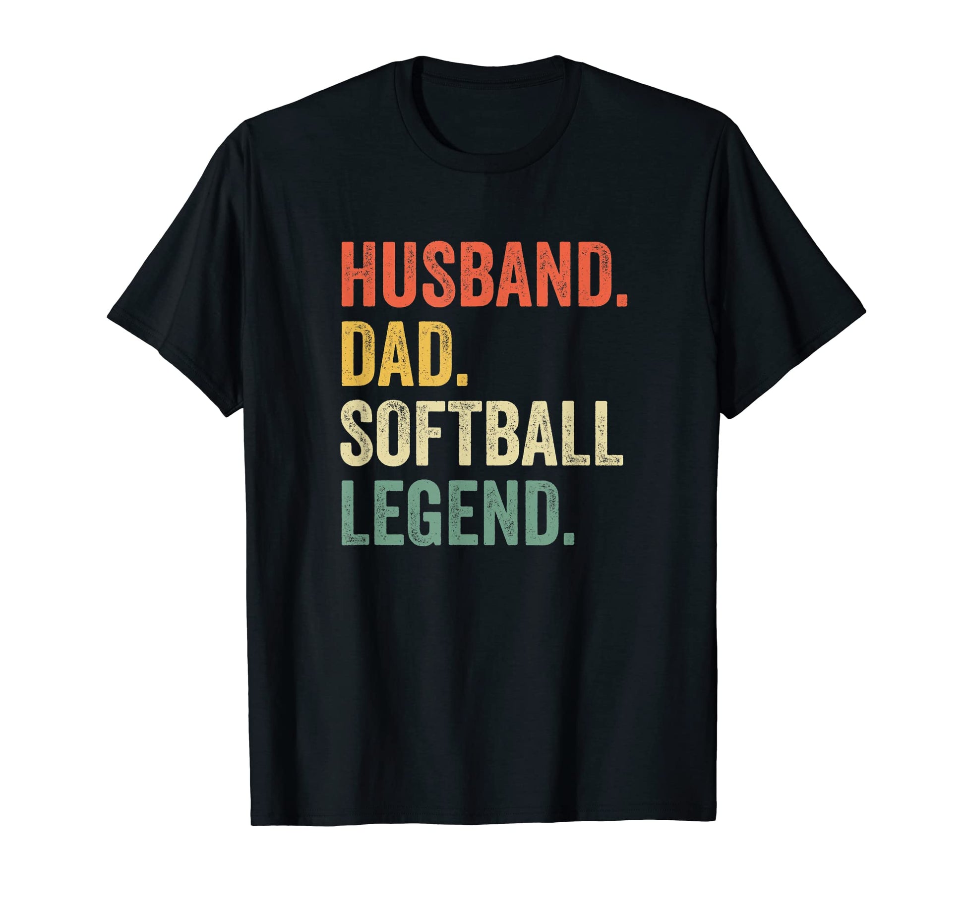 Mens Funny Softball Player Husband Dad T-Shirt - Novelty Apparel Men Women - T-Shirt, Sweatshirt, Hoodie