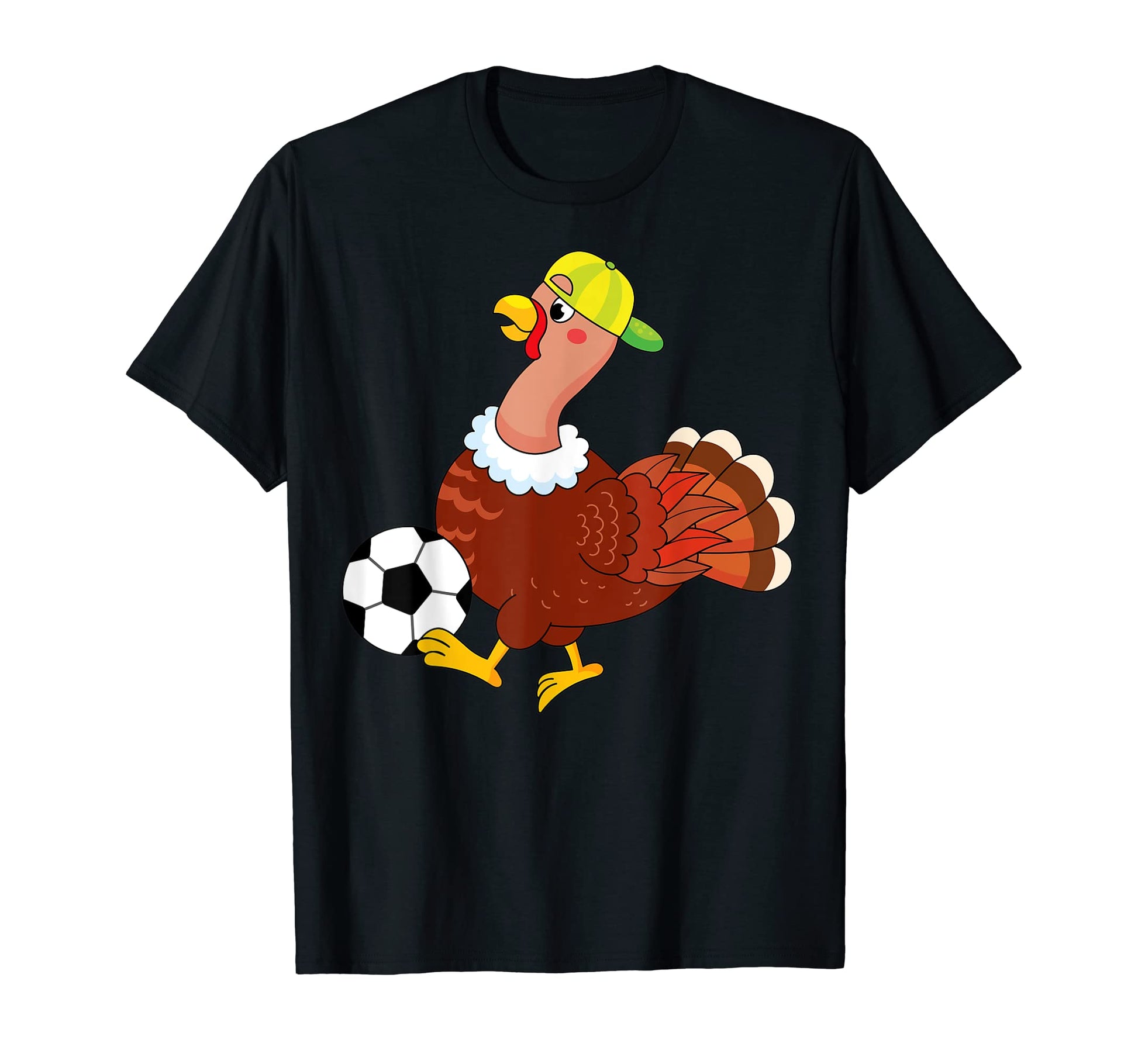 Funny Turkey Soccer Player Thanksgiving T-Shirt - Trendy Graphic Unisex - T-Shirt, Sweatshirt, Hoodie