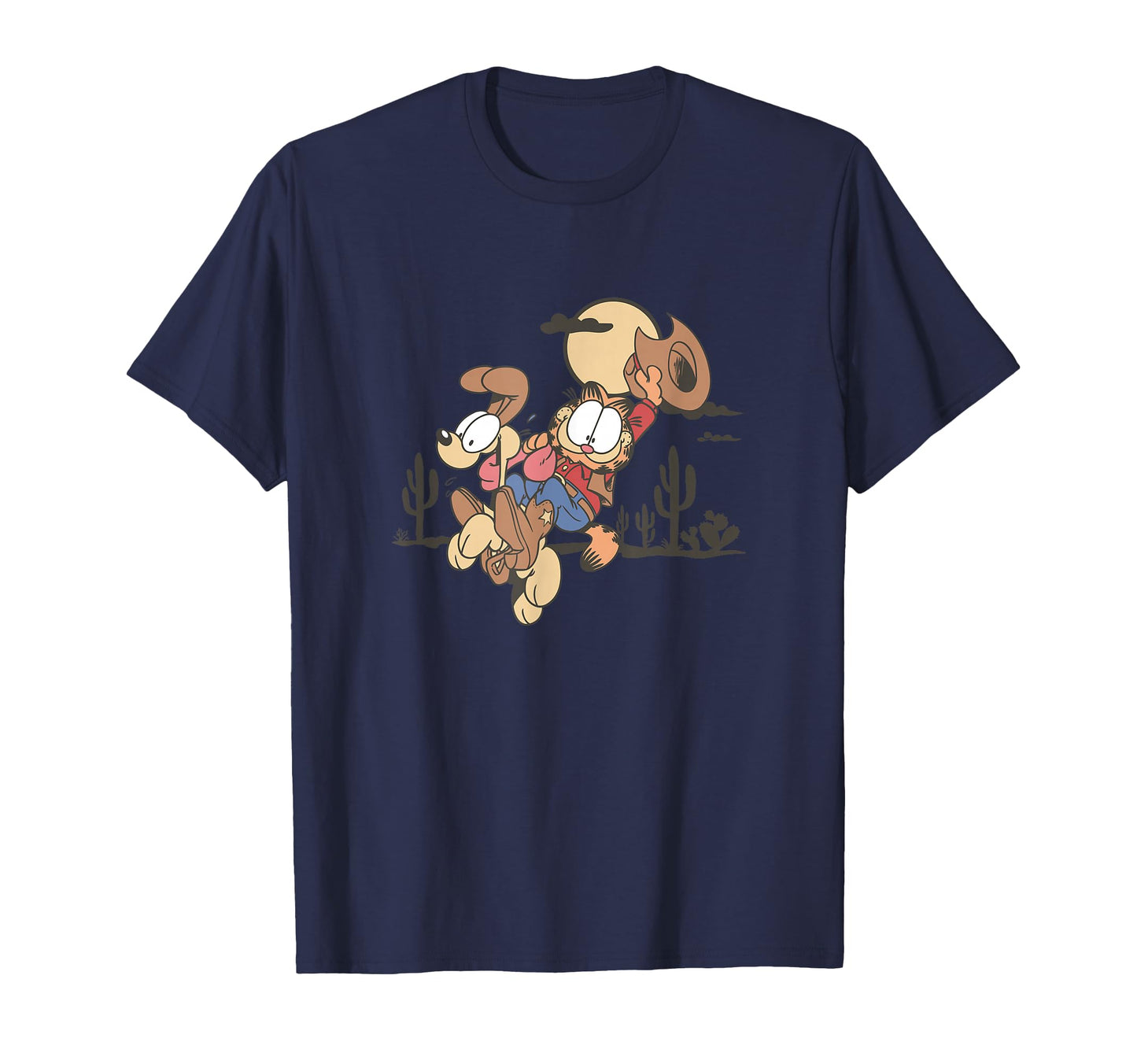 Garfield Odie Best Friends Desert T-Shirt - Fun Novelty Design Men Women - T-Shirt, Sweatshirt, Hoodie