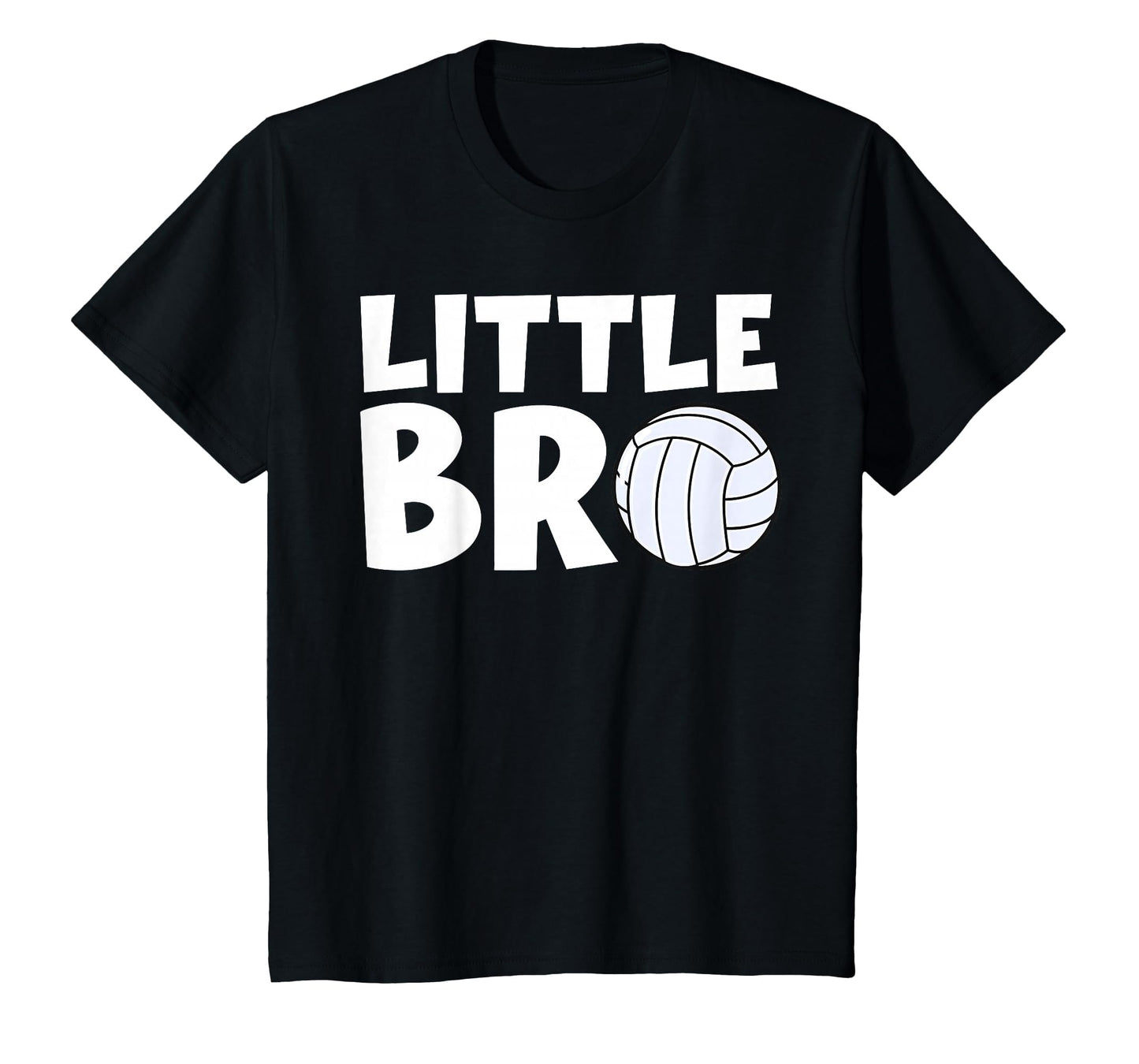 Little Bro Volleyball Brother Volleyball T-Shirt - Graphic Print Unisex - T-Shirt, Sweatshirt, Hoodie