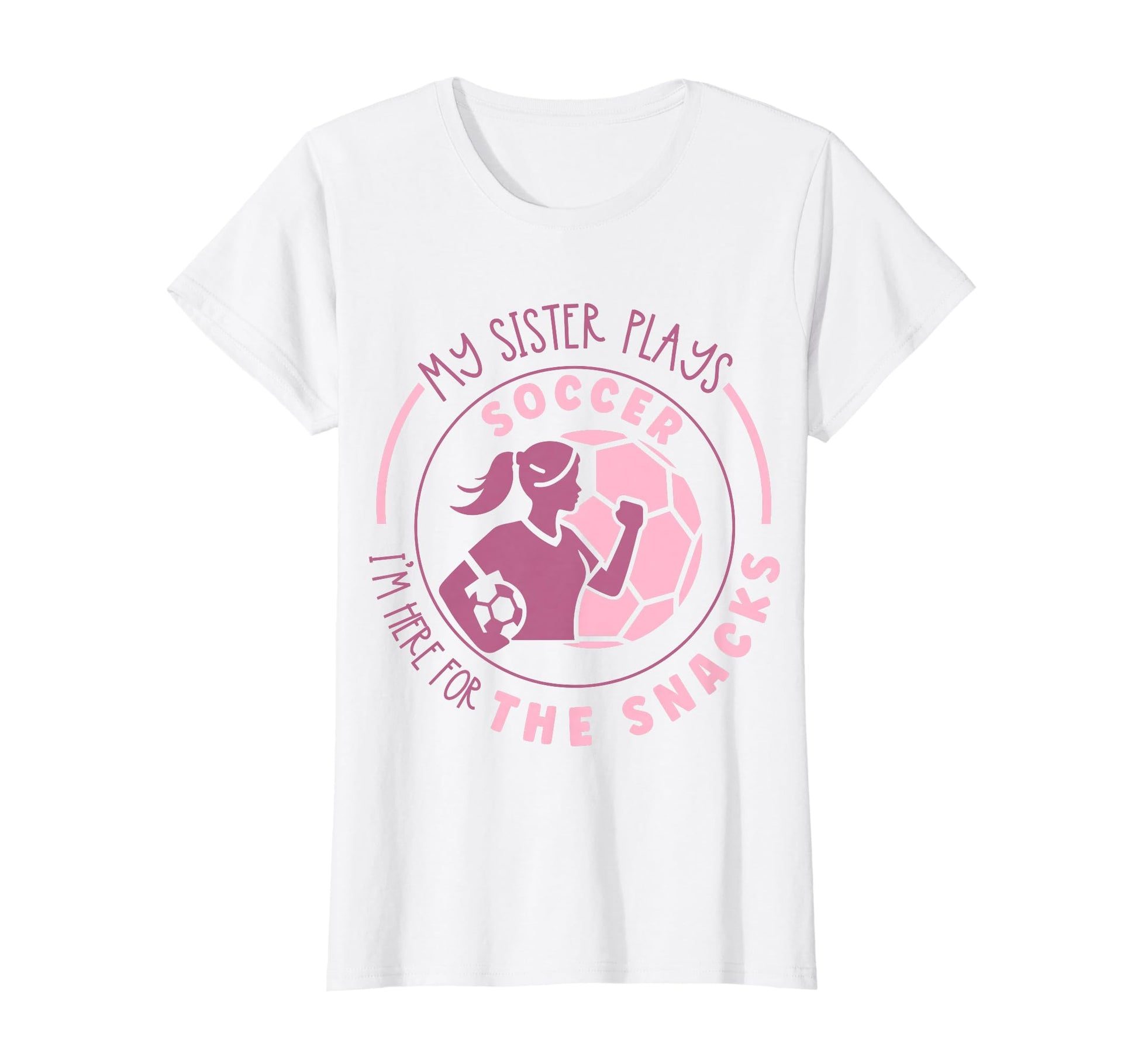 Soccer Siblings Soccer Player Sister T-Shirt - Streetwear Style Unisex - T-Shirt, Sweatshirt, Hoodie