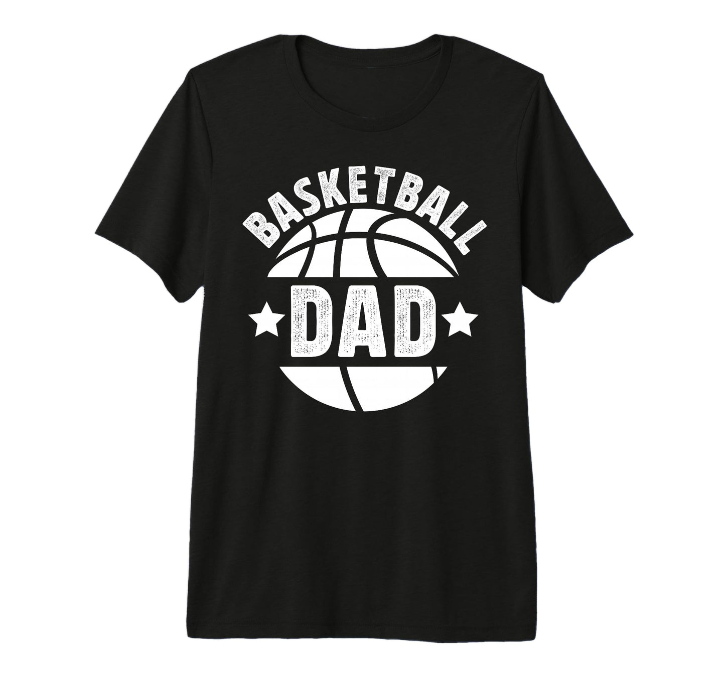 Mens Basketball Dad Basketball Player T-Shirt - Custom Art Print Men Women - T-Shirt, Sweatshirt, Hoodie