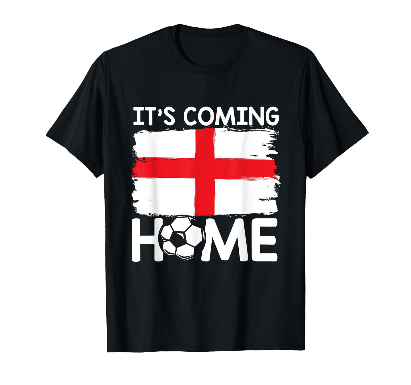 Coming Home England Flag Football T-Shirt - Streetwear Style for Adults - T-Shirt, Sweatshirt, Hoodie