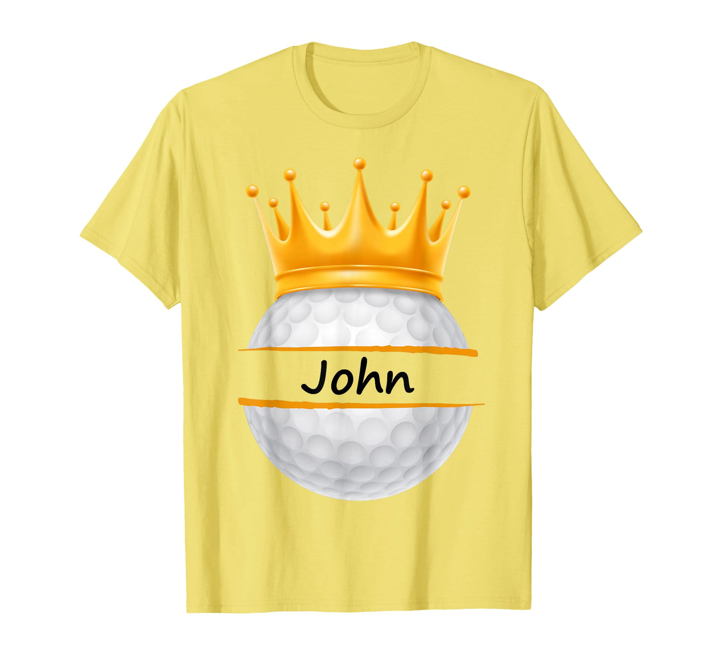 Novelty Golf Personalized Name John T-Shirt - Novelty Apparel for Adults - T-Shirt, Sweatshirt, Hoodie