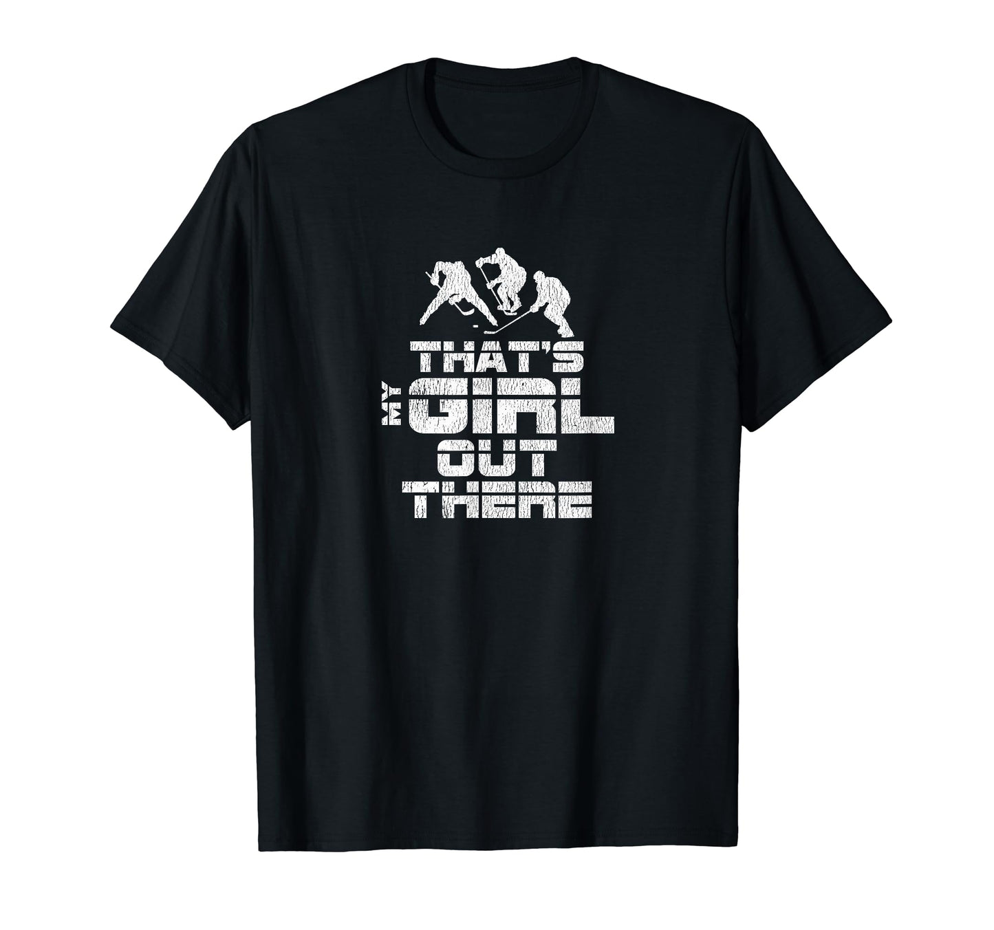 Thats My Hockey Hockey Mom Dad T-Shirt - Novelty Apparel for Adults - T-Shirt, Sweatshirt, Hoodie