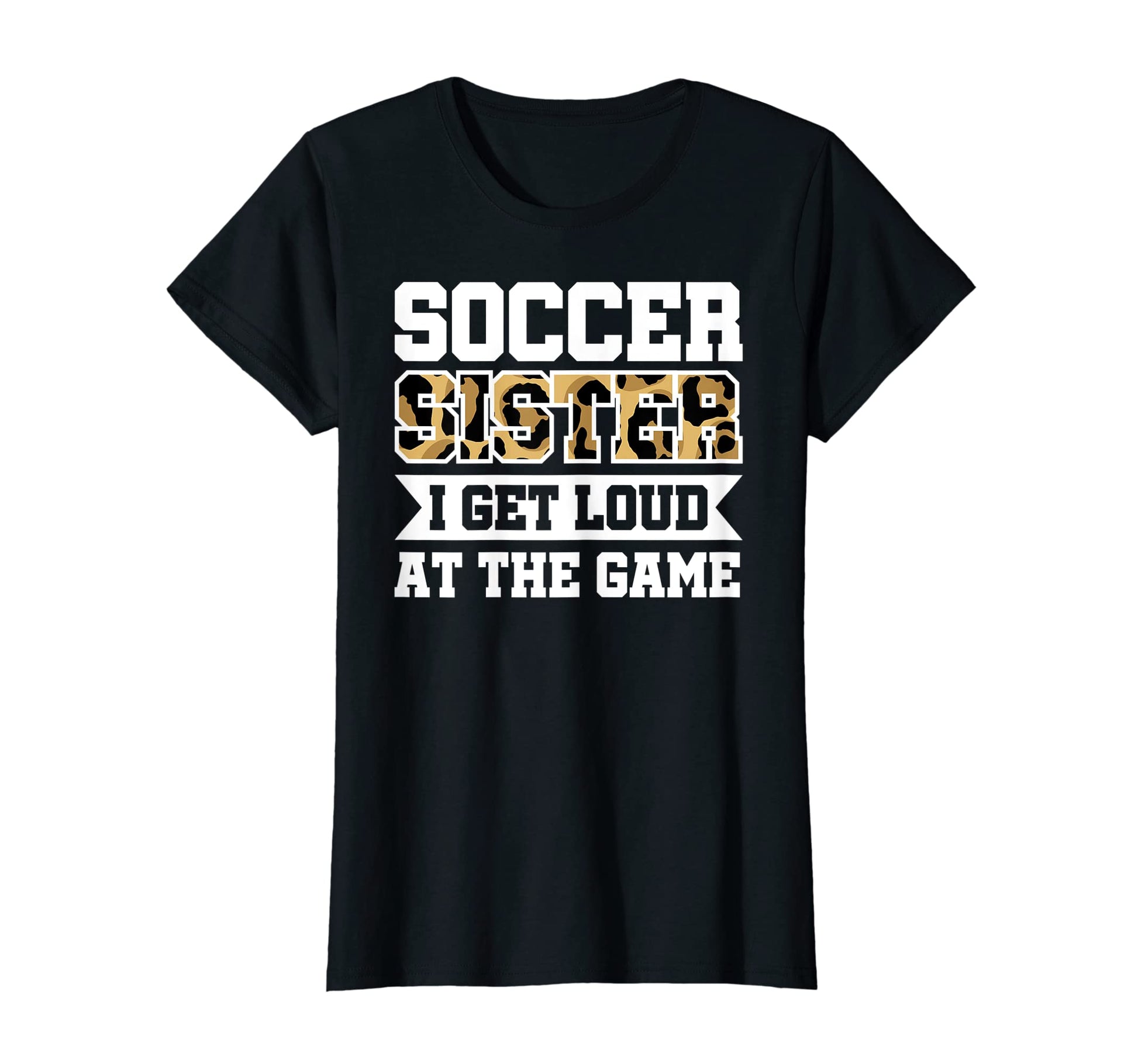 Womens Soccer Sister Loud Game T-Shirt - Aesthetic Graphic Men Women - T-Shirt, Sweatshirt, Hoodie