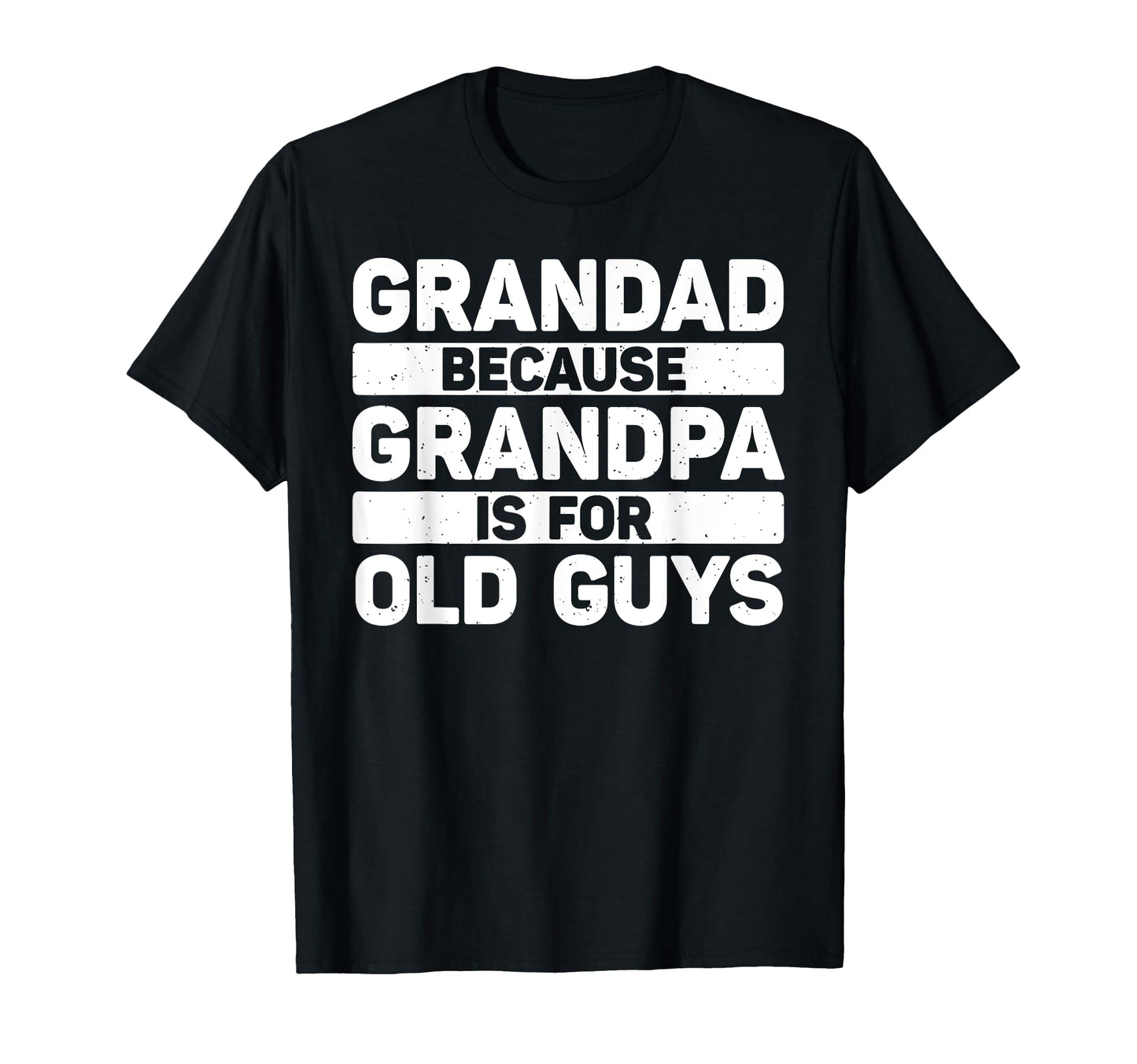 Grandad Art Grandpa From Grandkids T-Shirt - Trendy Graphic for Adults - T-Shirt, Sweatshirt, Hoodie