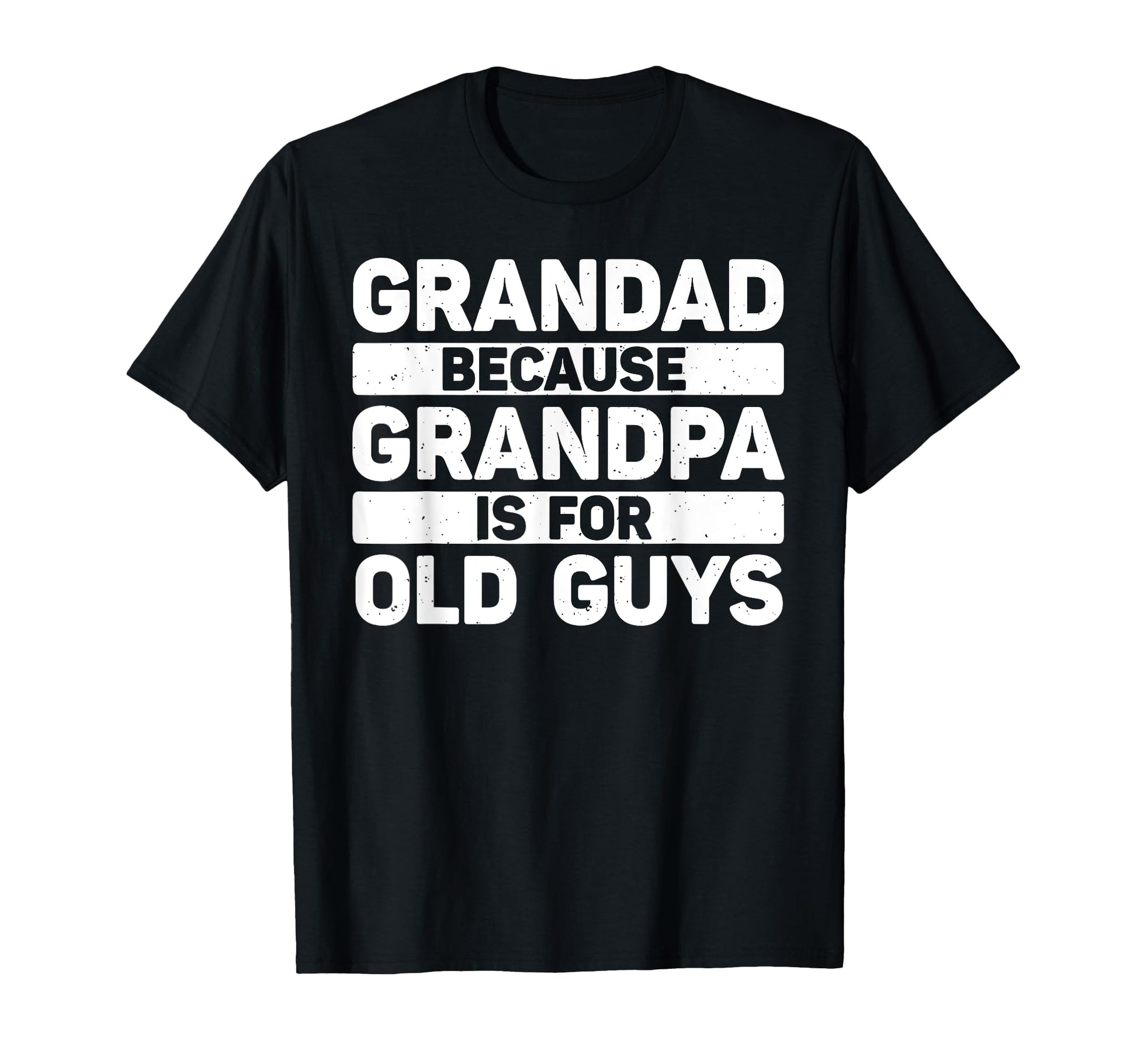 Grandad Art Grandpa From Grandkids T-Shirt - Trendy Graphic for Adults - T-Shirt, Sweatshirt, Hoodie
