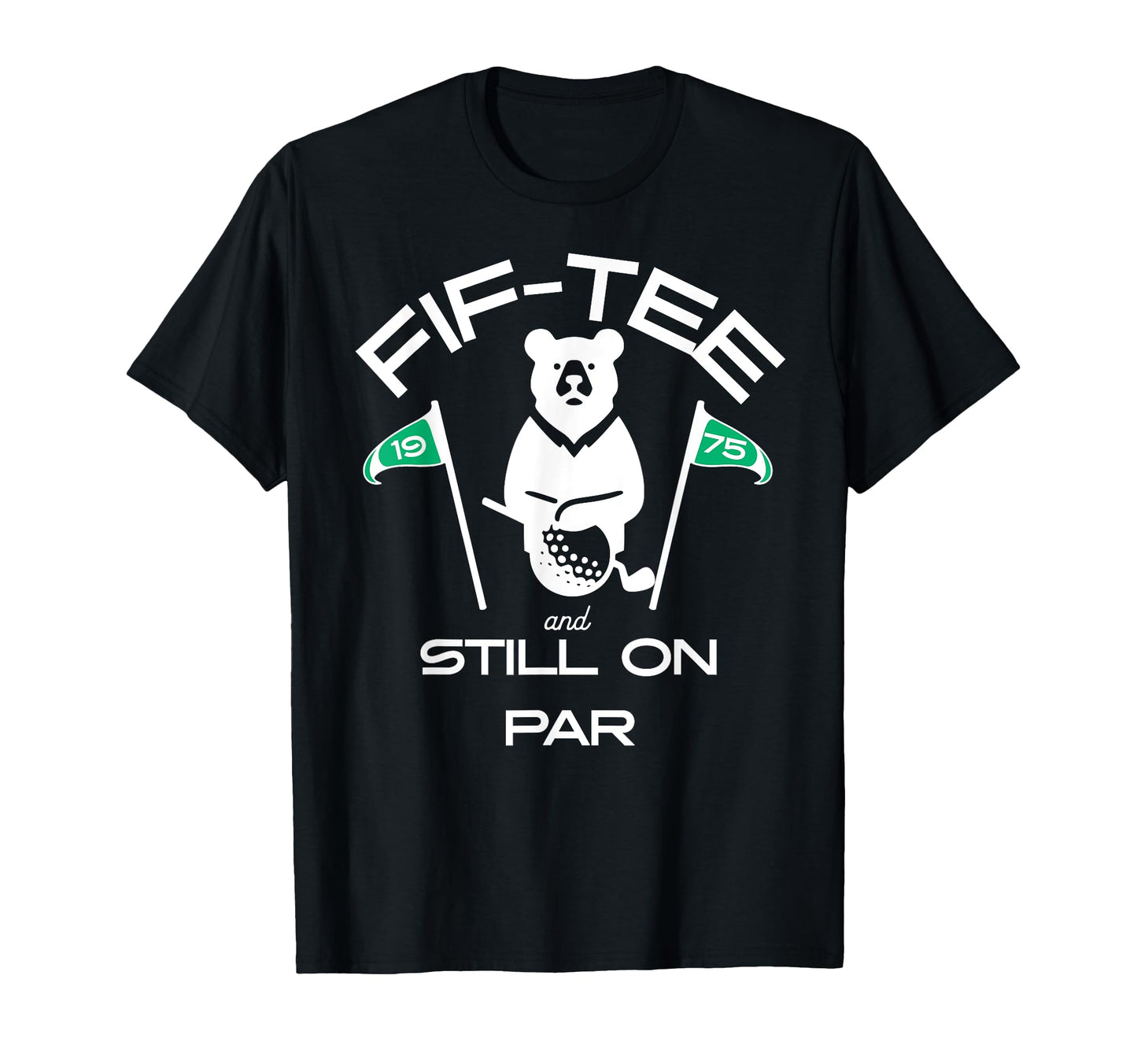 50Th Birthday Golf Milestone T-Shirt - Casual Everyday Wear for Adults - T-Shirt, Sweatshirt, Hoodie
