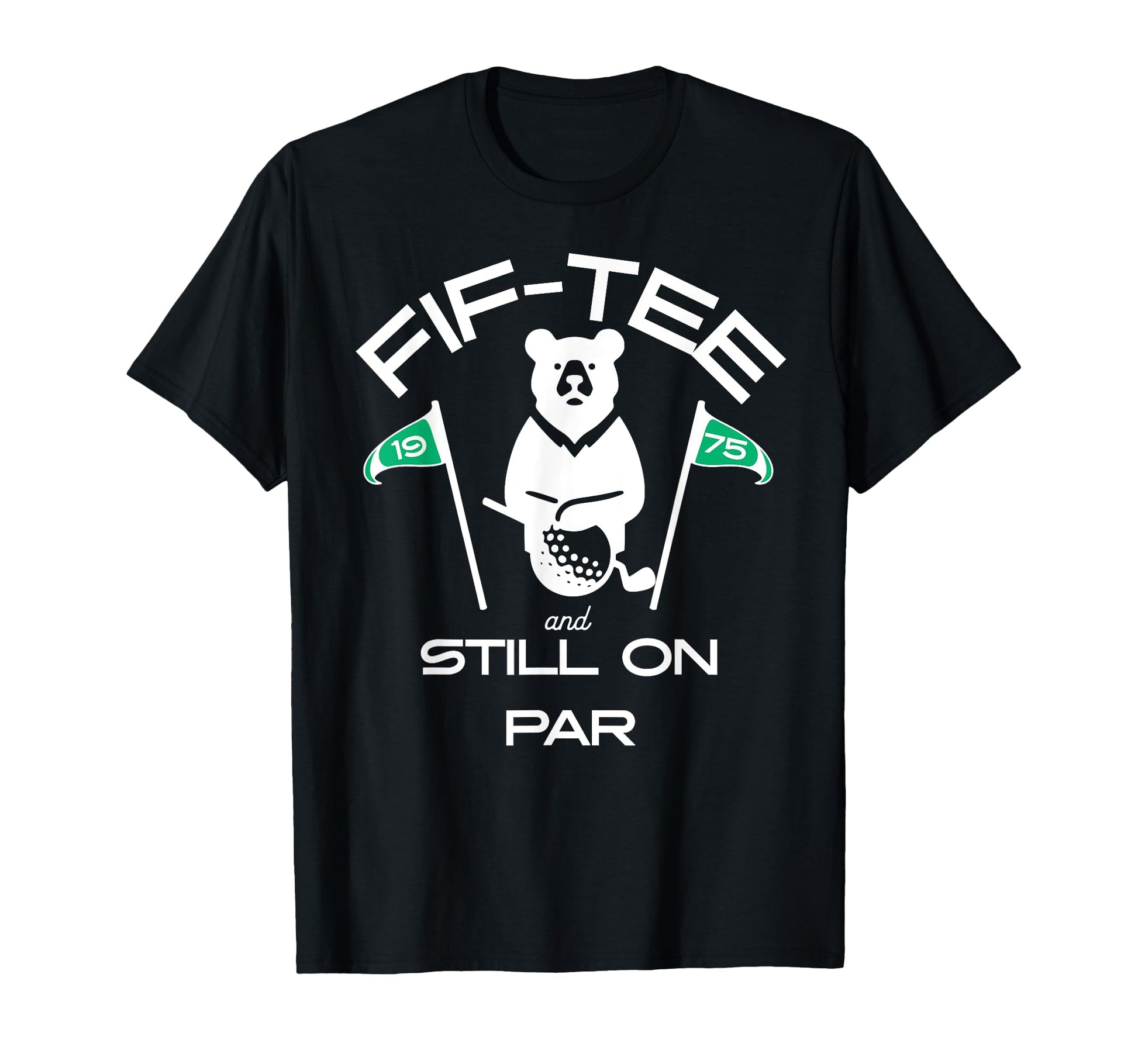 50Th Birthday Golf Milestone T-Shirt - Casual Everyday Wear for Adults - T-Shirt, Sweatshirt, Hoodie