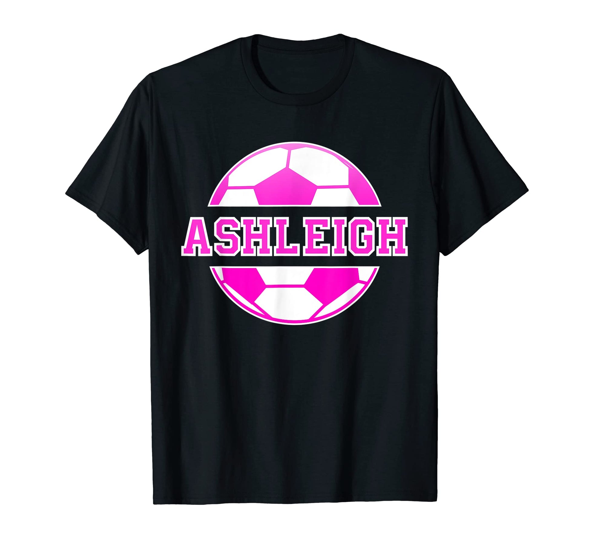 Ashleigh Name Soccer Play T-Shirt - Casual Everyday Wear for Adults - T-Shirt, Sweatshirt, Hoodie