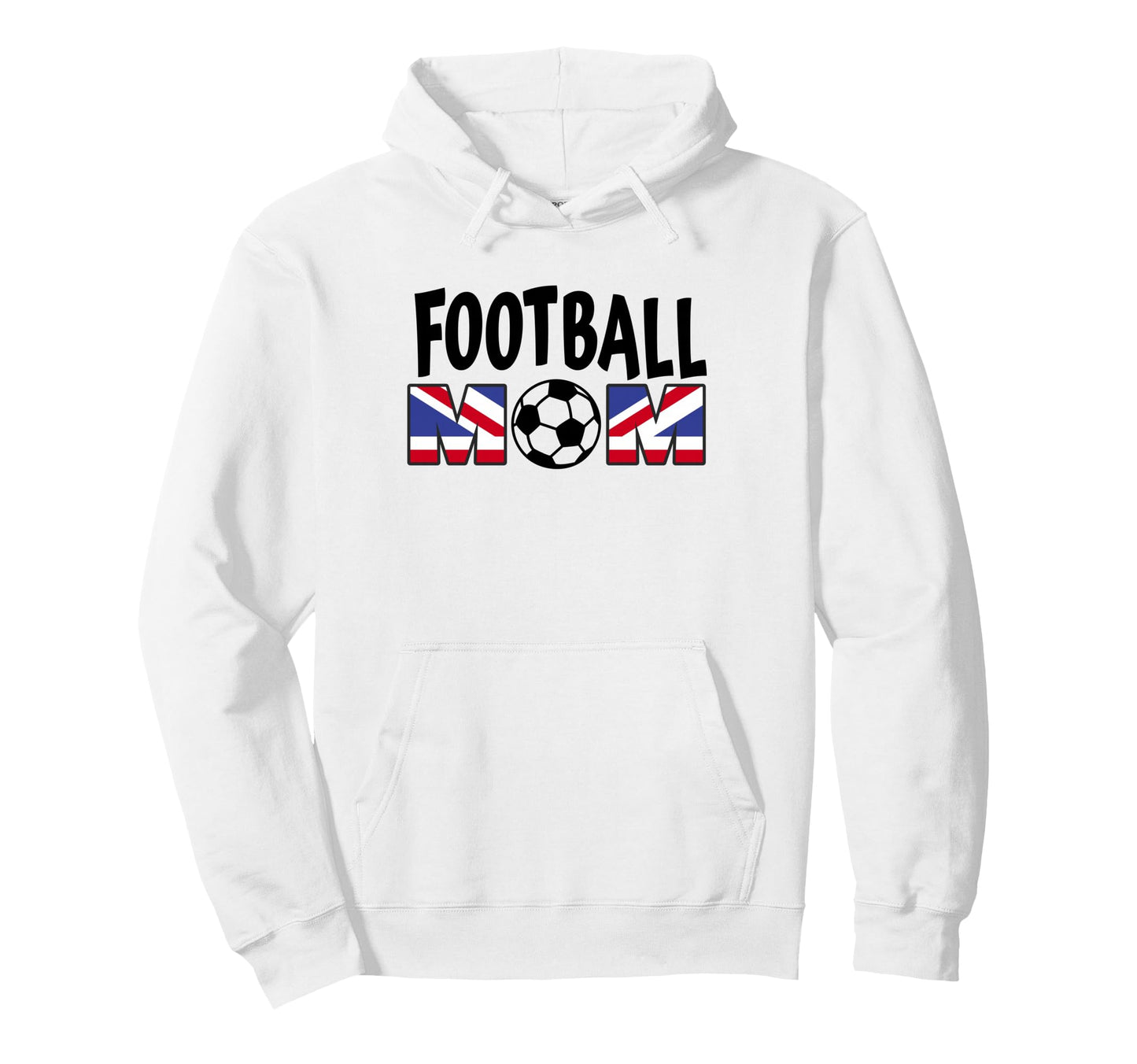 Football Mom Soccer Game Day Gift Hoodie - Streetwear Style for Adults - T-Shirt, Sweatshirt, Hoodie