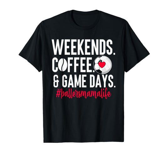 Baller Mama Proud Soccer Volleyball T-Shirt - Unique Graphic Men Women - T-Shirt, Sweatshirt, Hoodie