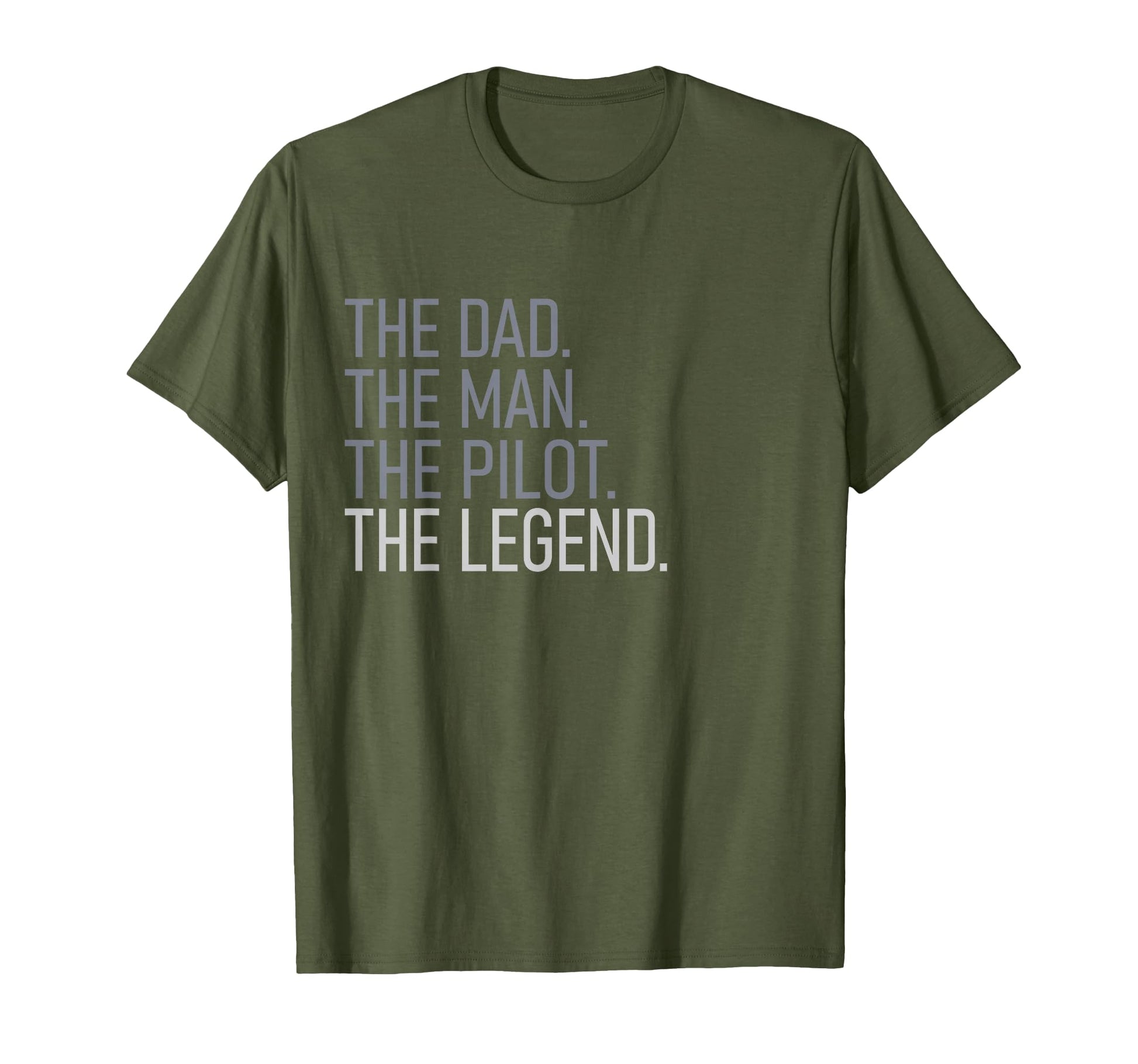 Mens Dad Pilot Legend T-Shirt - Unique Graphic for Adults - T-Shirt, Sweatshirt, Hoodie
