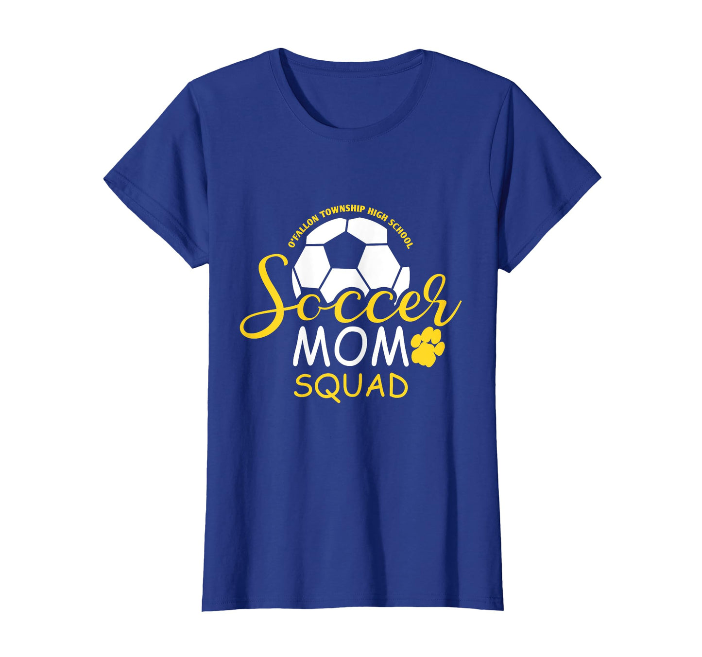 Womens Soccer Mom Squad T-Shirt - Casual Everyday Wear Men Women - T-Shirt, Sweatshirt, Hoodie