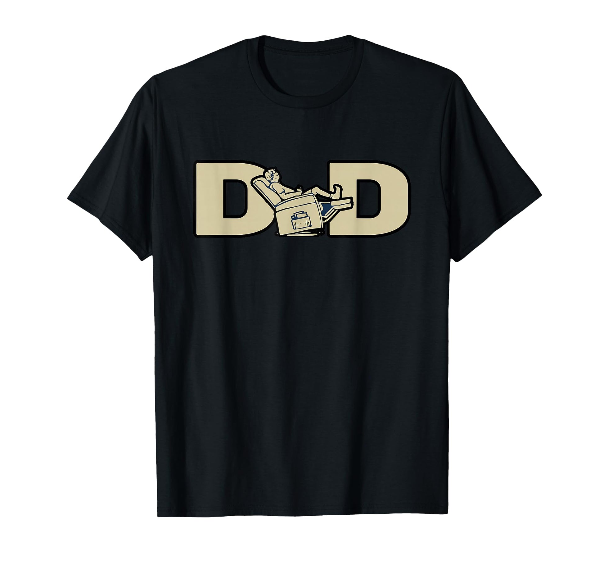 Lazy Dad Recliner Chair Lounger T-Shirt - Streetwear Style for Adults - T-Shirt, Sweatshirt, Hoodie