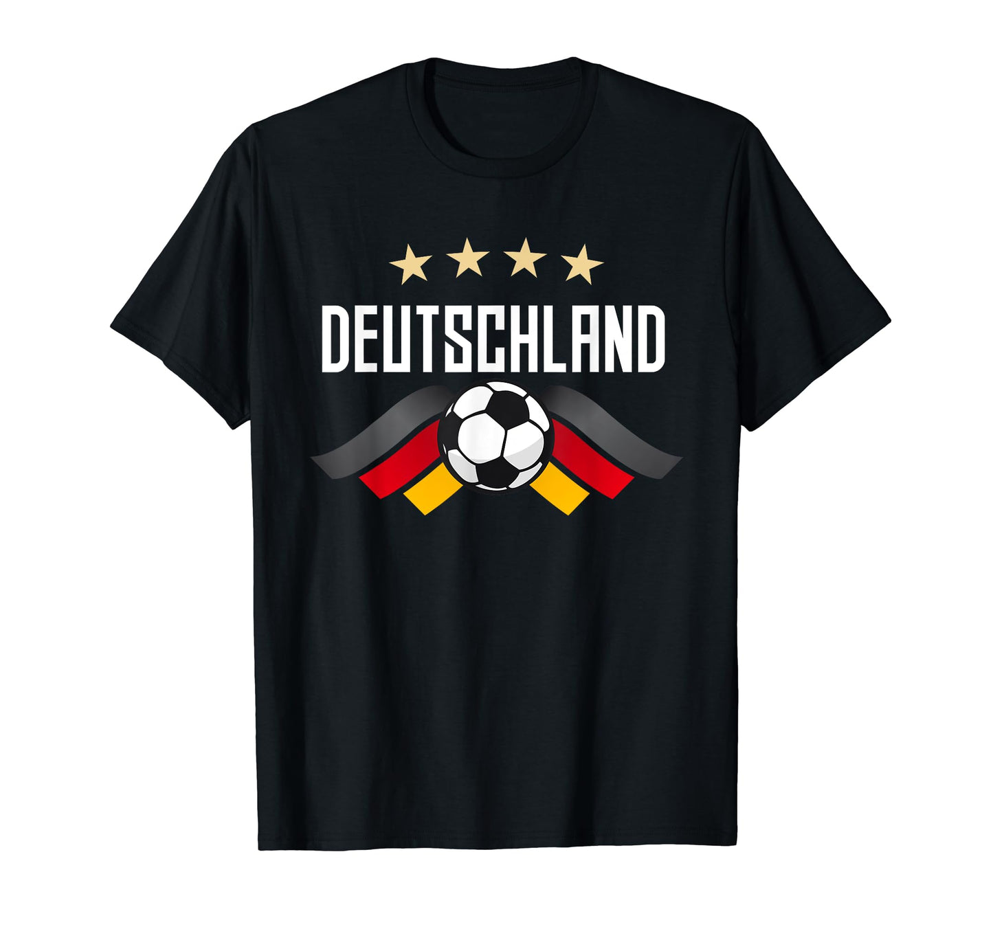 Deutschland Soccer Germany Team T-Shirt - Fun Novelty Design for Adults - T-Shirt, Sweatshirt, Hoodie