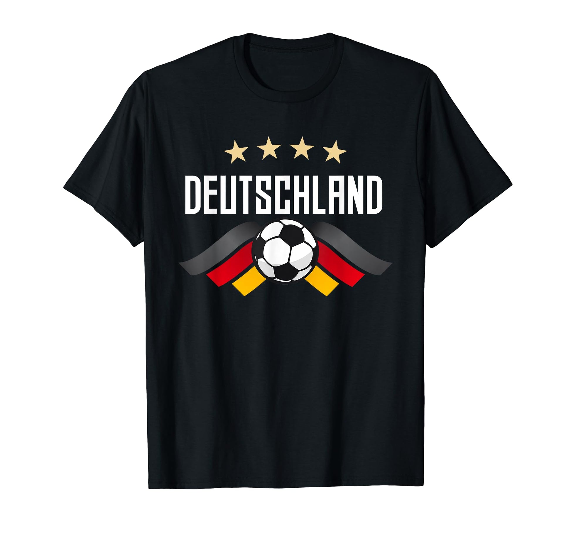 Deutschland Soccer Germany Team T-Shirt - Fun Novelty Design for Adults - T-Shirt, Sweatshirt, Hoodie