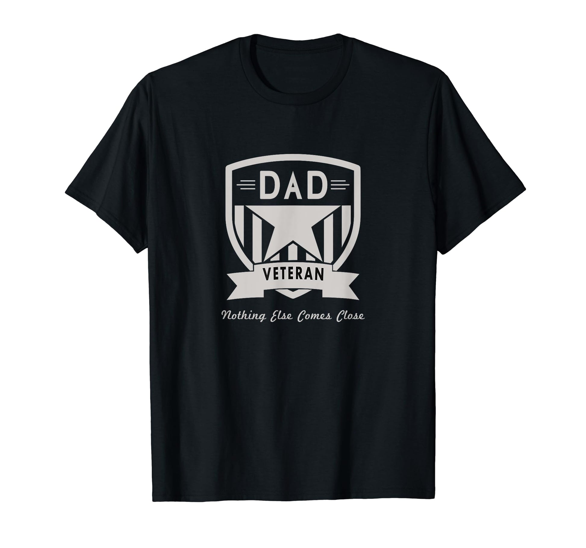 Dad Veteran American Shield T-Shirt - Trendy Graphic for Adults - T-Shirt, Sweatshirt, Hoodie