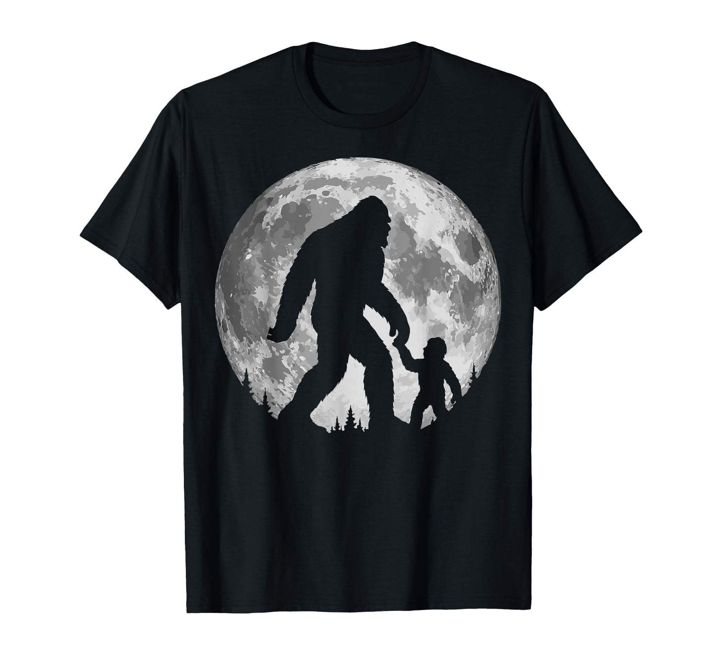 Bigfoot Son Fathers Day Matching T-Shirt - Trendy Graphic for Adults - T-Shirt, Sweatshirt, Hoodie
