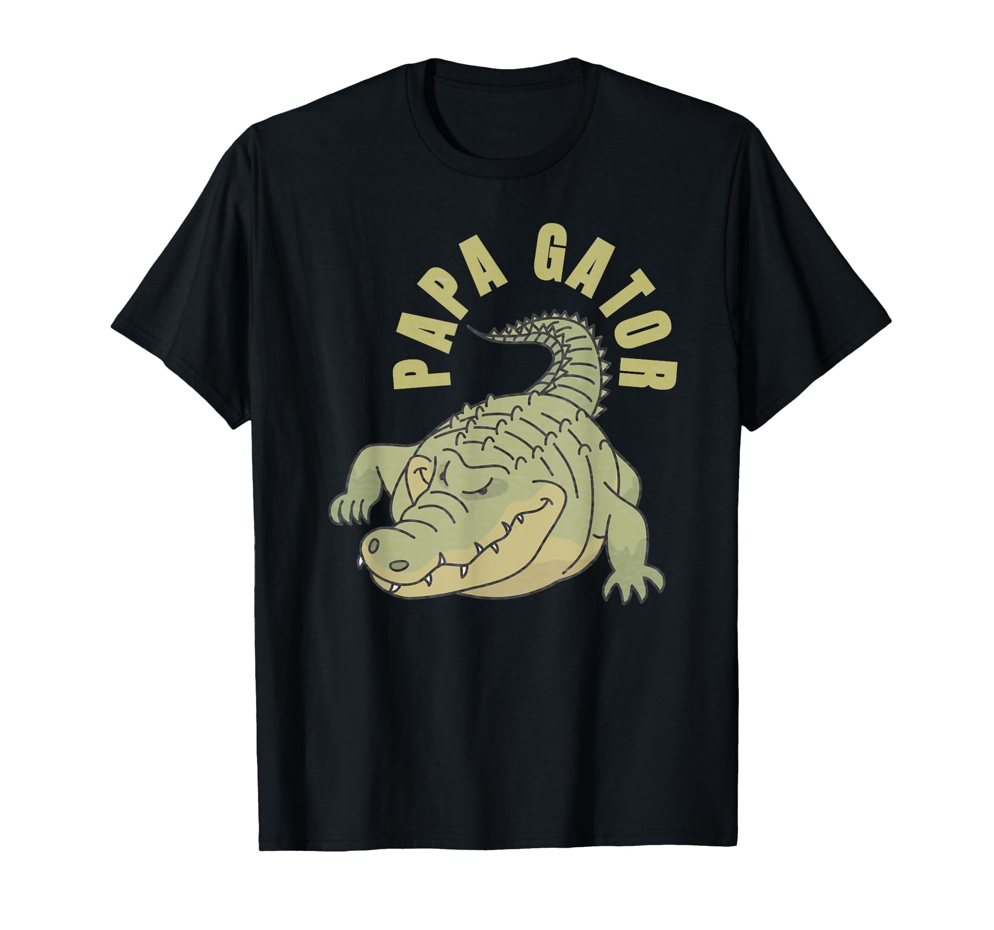 Papa Gator Alligators Father T-Shirt - Custom Art Print for Adults - T-Shirt, Sweatshirt, Hoodie