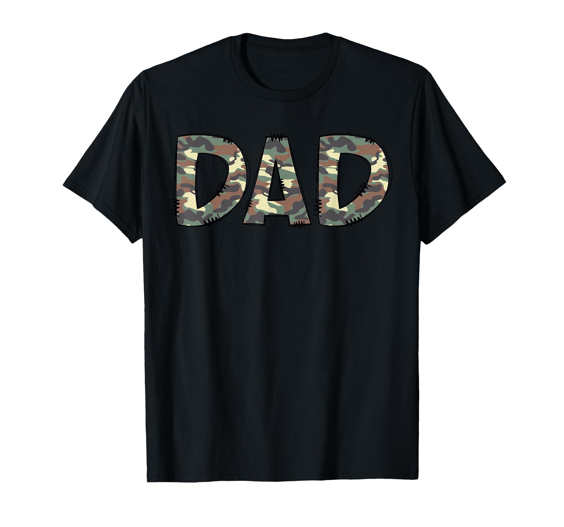 Dad Camo Hunting Camouflage Matching T-Shirt - Graphic Print Men Women - T-Shirt, Sweatshirt, Hoodie