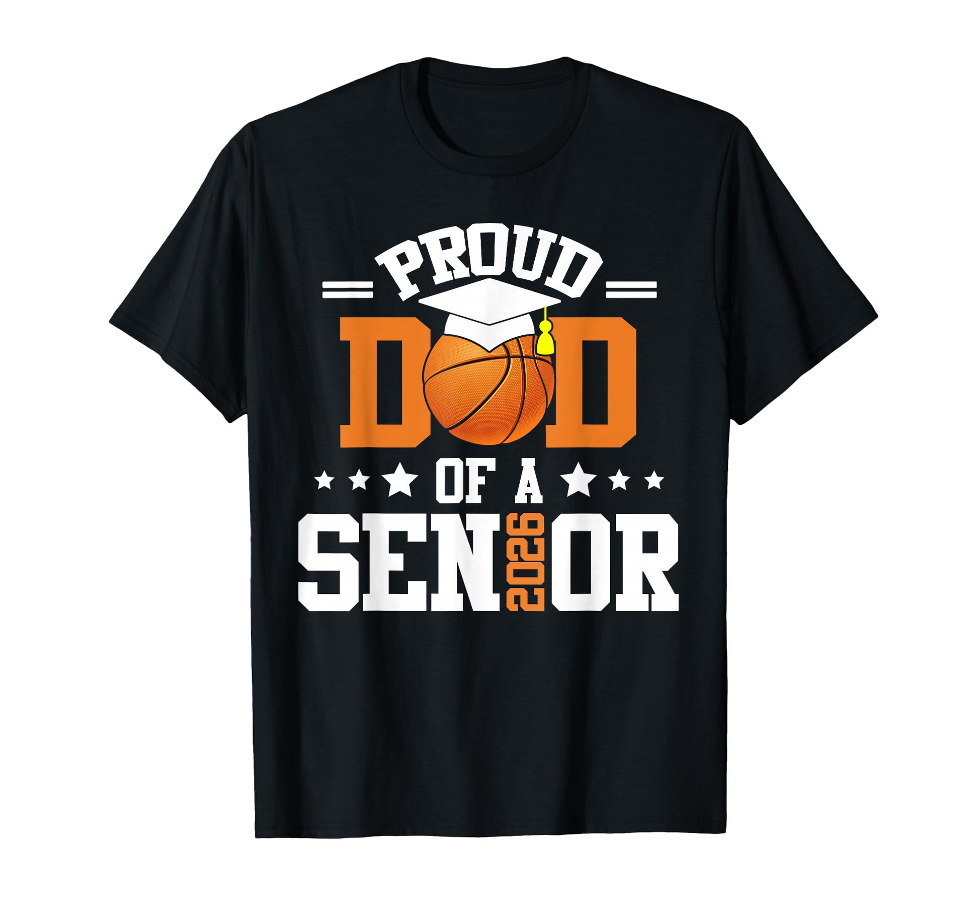 Proud Dad 2026 Senior Basketball T-Shirt - Aesthetic Graphic Men Women - T-Shirt, Sweatshirt, Hoodie