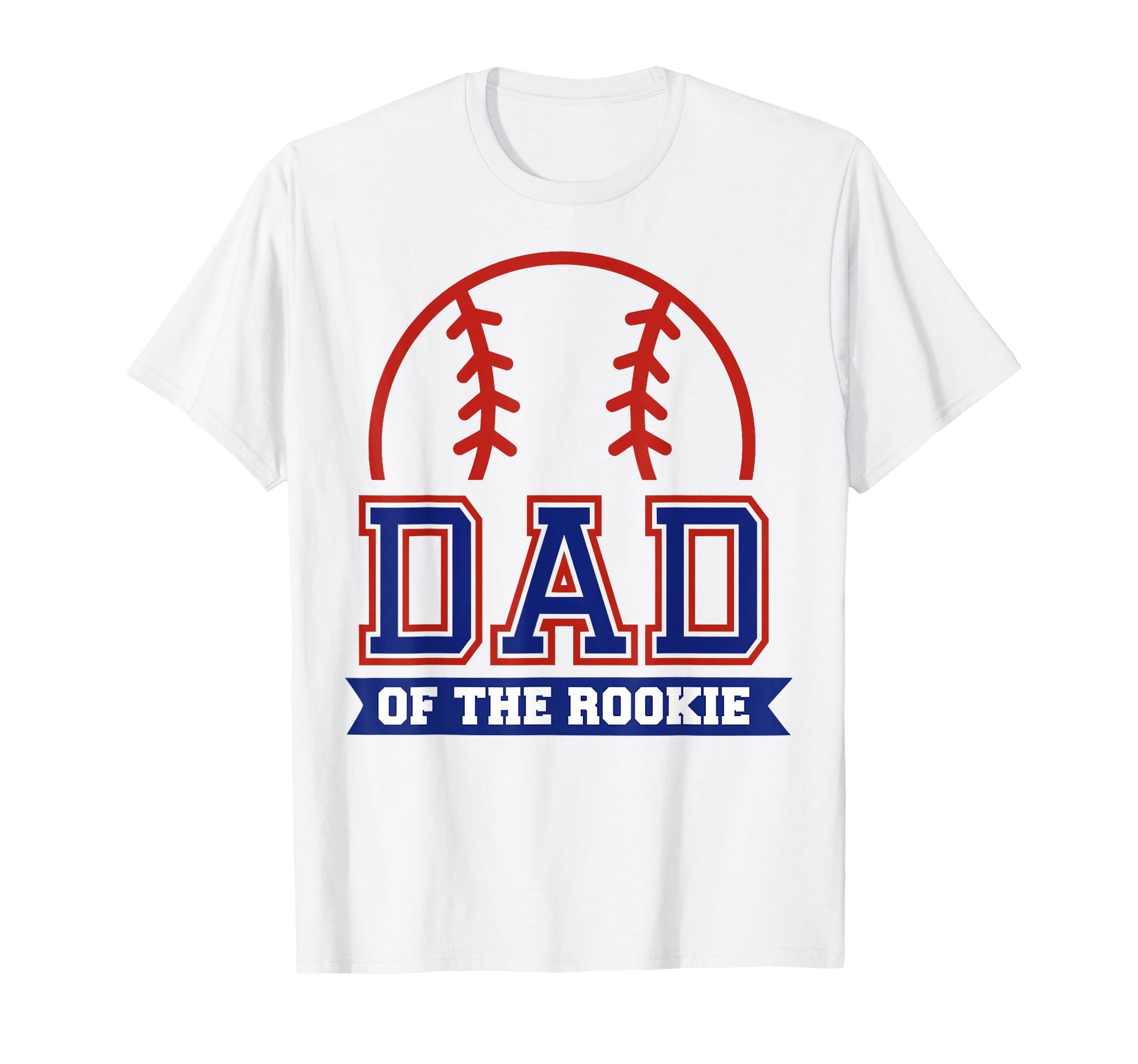 Dad Rookie 1St Birthday Baseball T-Shirt - Minimalist Print Men Women - T-Shirt, Sweatshirt, Hoodie
