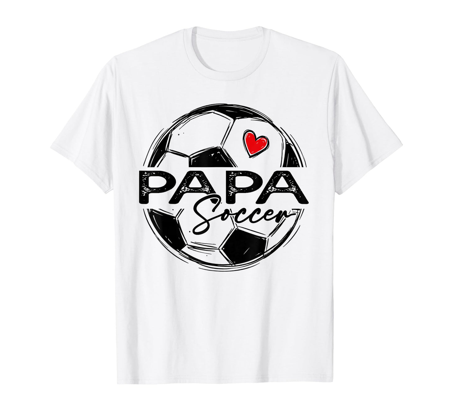 Soccer Papa Soccer Player Family T-Shirt - Trendy Graphic for Adults - T-Shirt, Sweatshirt, Hoodie