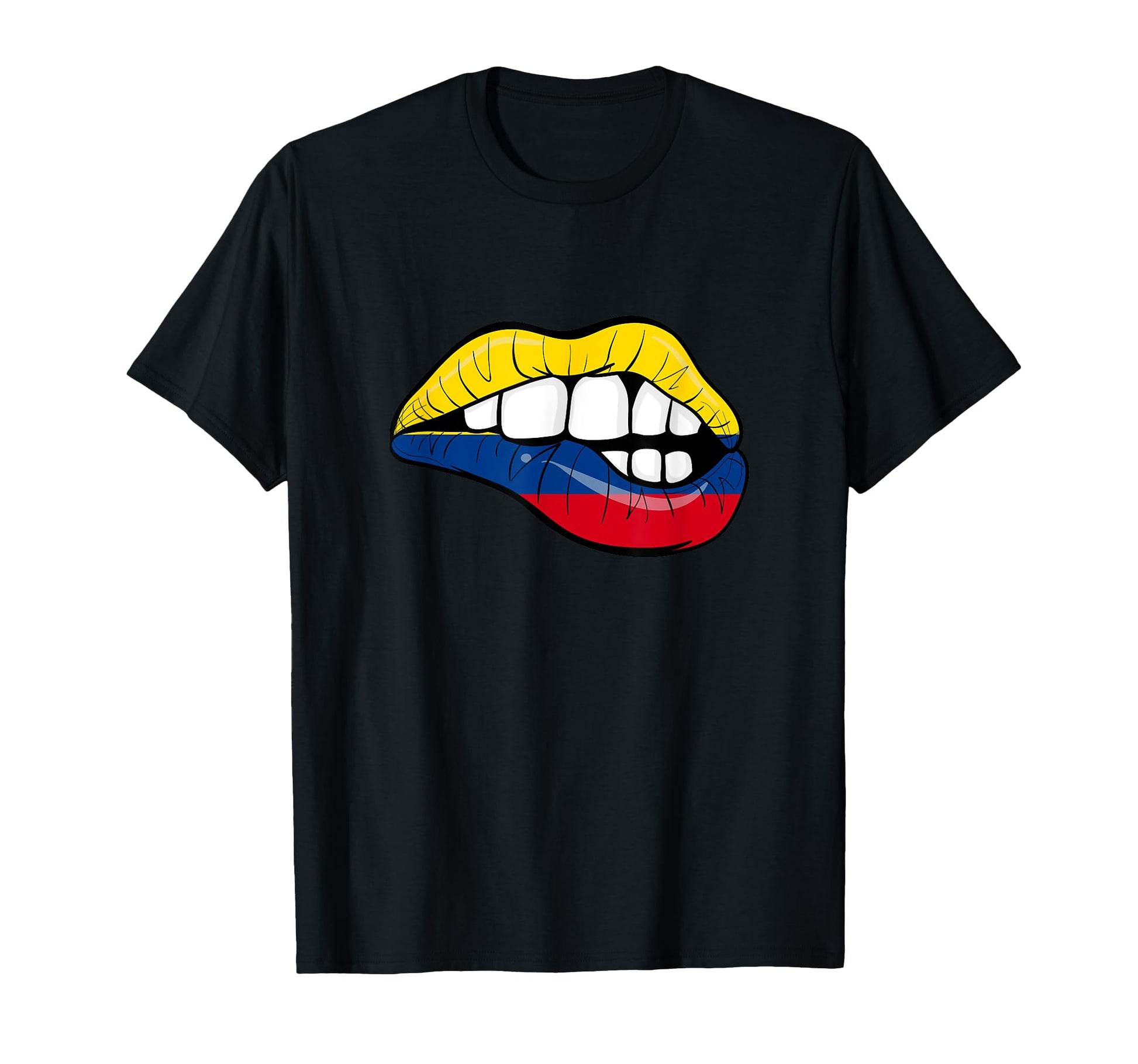 Colombia National Flag Proud T-Shirt - Fun Novelty Design for Adults - T-Shirt, Sweatshirt, Hoodie
