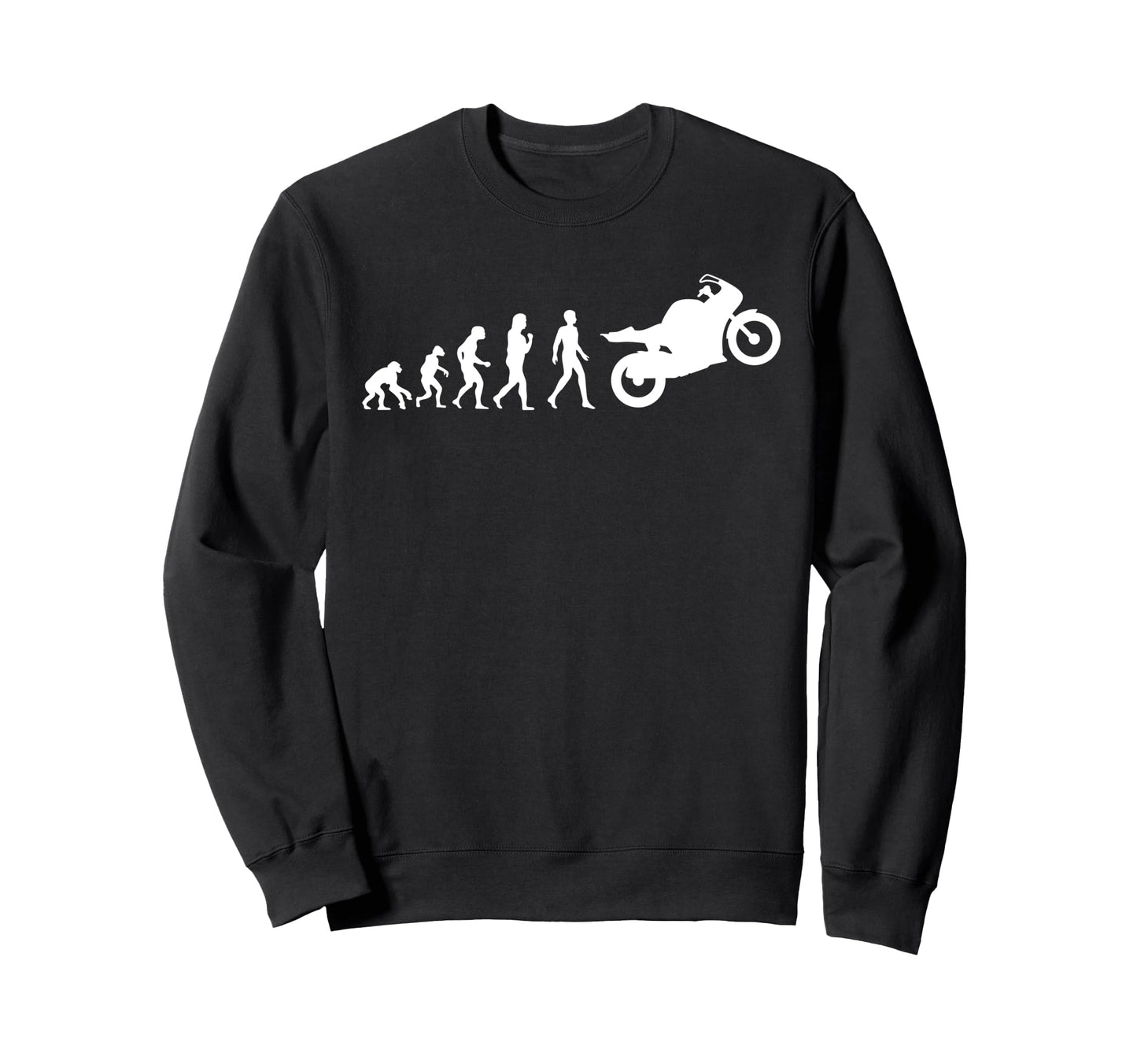 Biker Dad American Us Flag Motorcycle Sweatshirt - Minimalist Print Unisex - T-Shirt, Sweatshirt, Hoodie