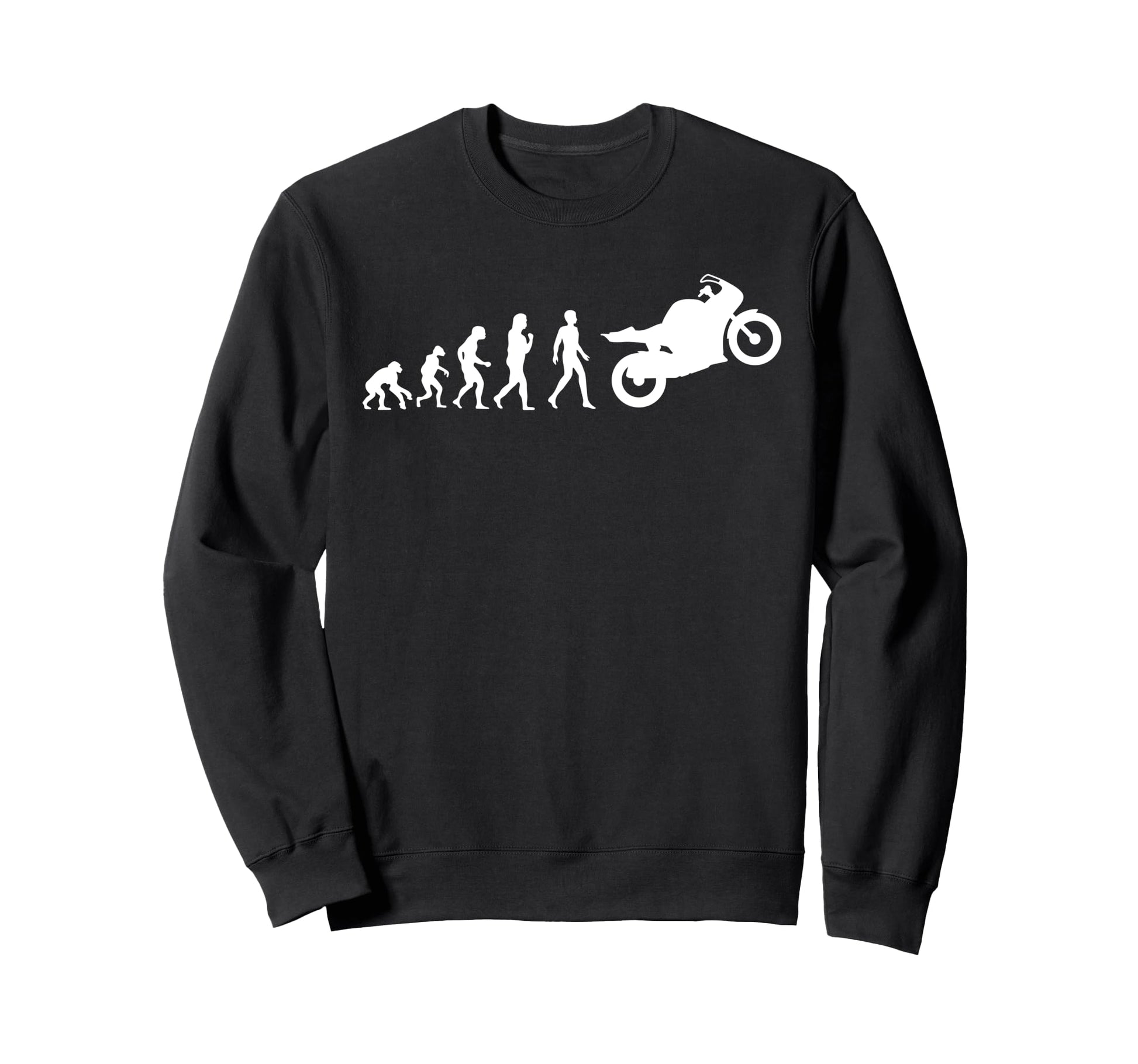 Biker Dad American Us Flag Motorcycle Sweatshirt - Minimalist Print Unisex - T-Shirt, Sweatshirt, Hoodie