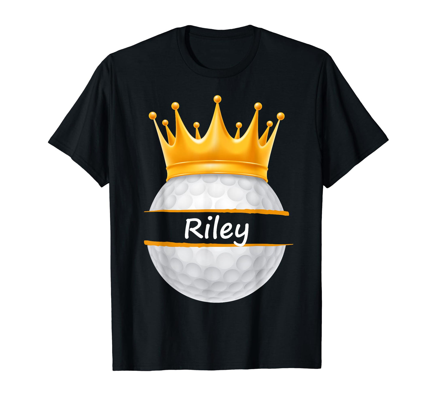 Novelty Golf Personalized Name Riley T-Shirt - Trendy Graphic Men Women - T-Shirt, Sweatshirt, Hoodie