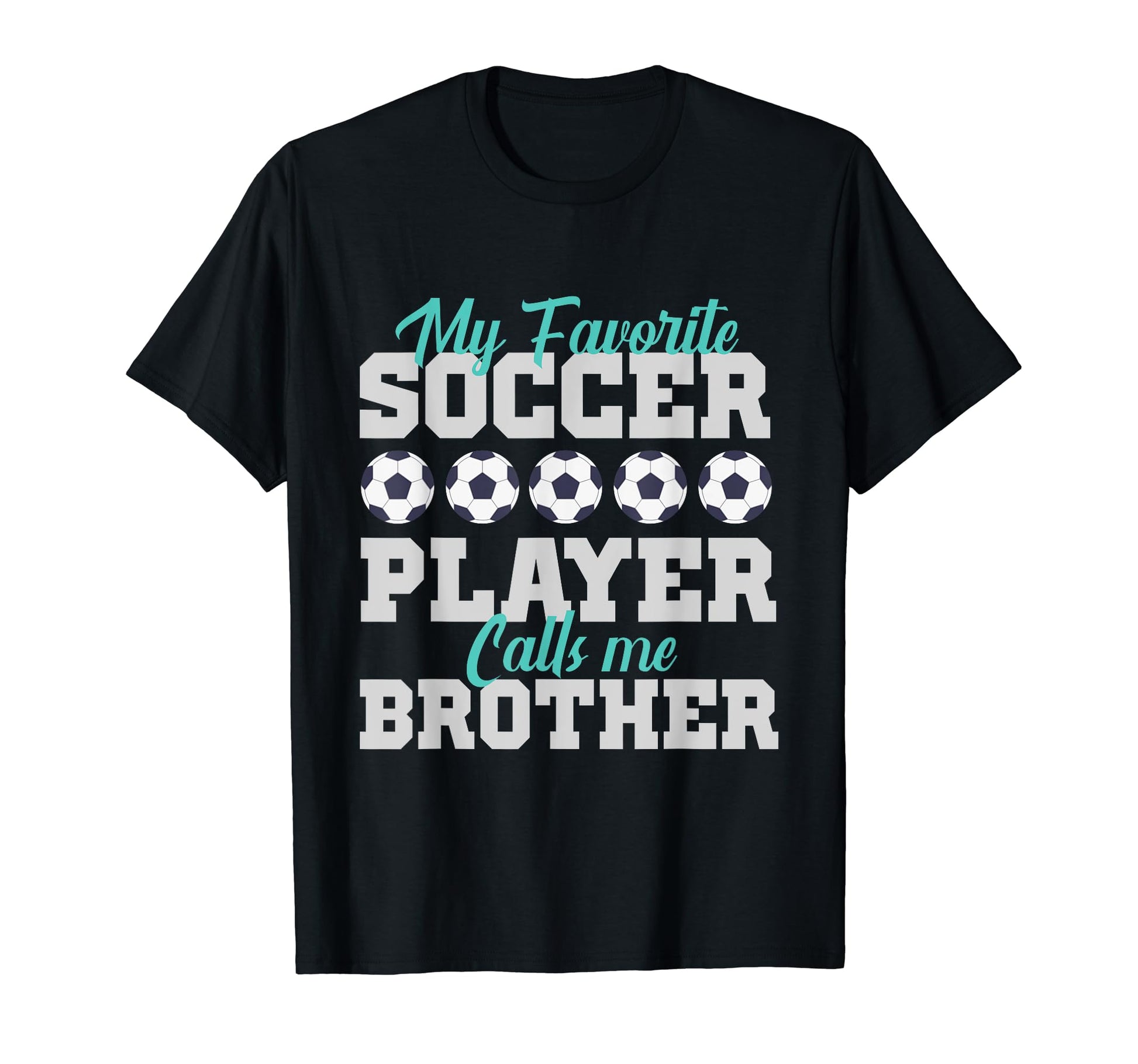 Soccer Designs My Favorite Soccer T-Shirt - Minimalist Print for Adults - T-Shirt, Sweatshirt, Hoodie