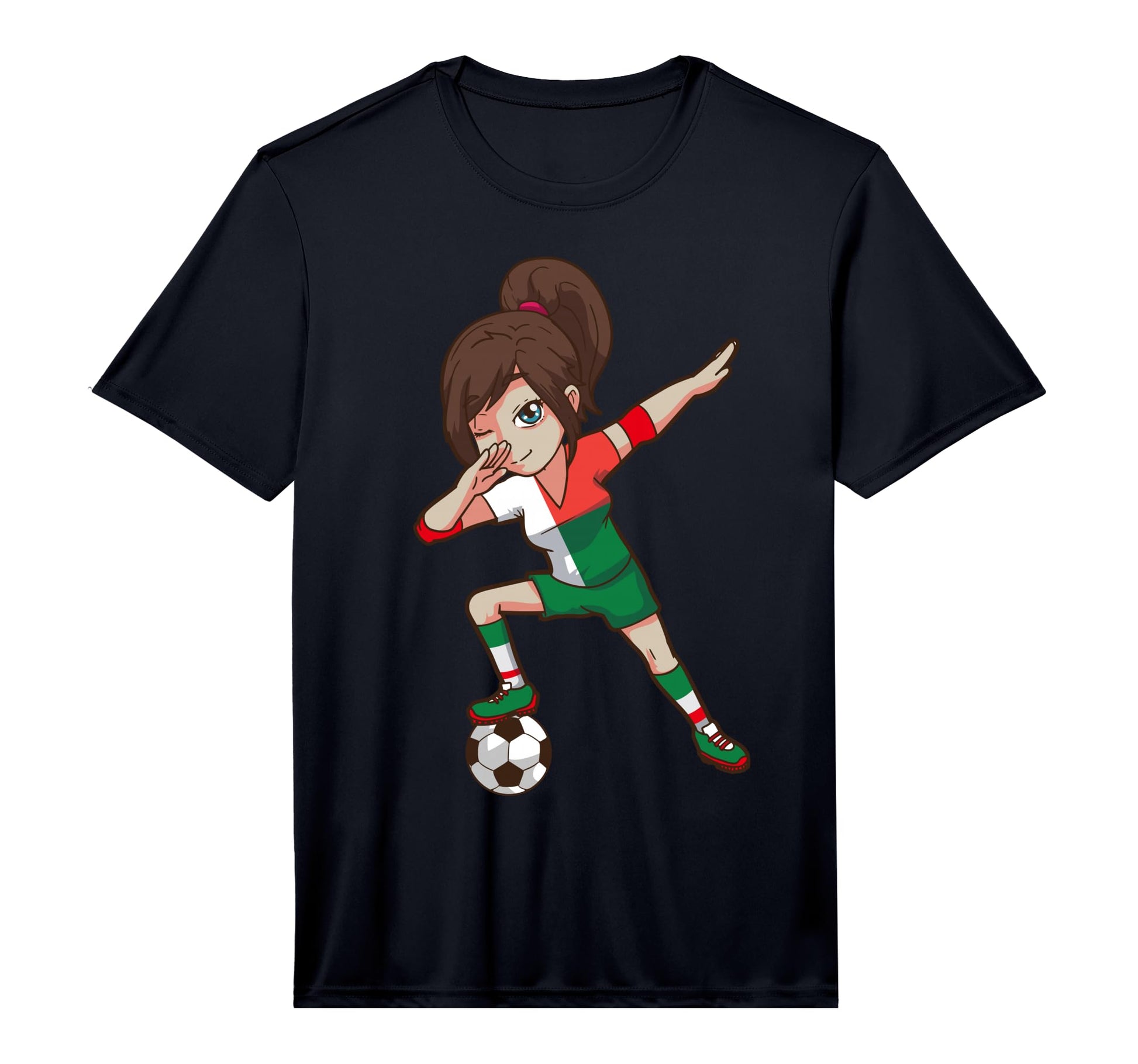 Soccer Fan Madagascar Malagasy Flag T-Shirt - Fun Novelty Design Men Women - T-Shirt, Sweatshirt, Hoodie