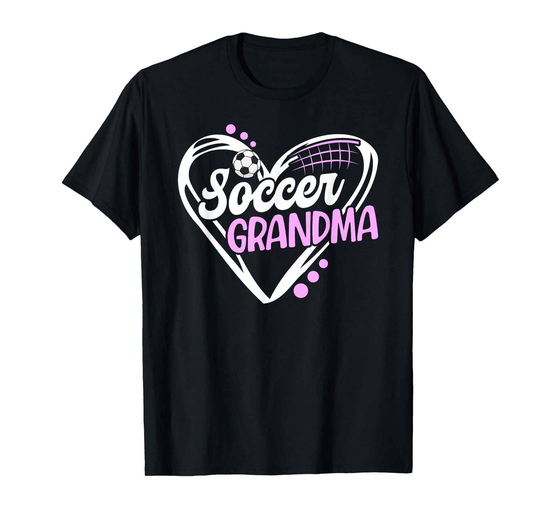 Soccer Grandma Heart Grandma Soccer T-Shirt - Aesthetic Graphic Men Women - T-Shirt, Sweatshirt, Hoodie