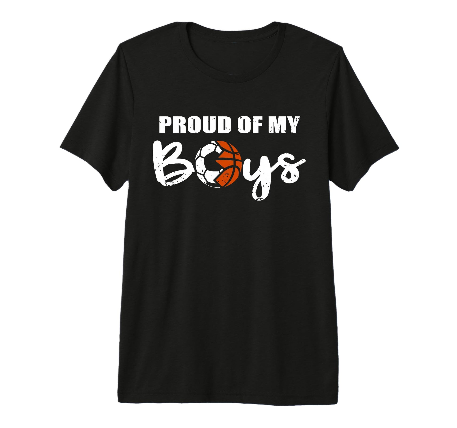 Proud My Funny Soccer Basketball Mom T-Shirt - Aesthetic Graphic Men Women - T-Shirt, Sweatshirt, Hoodie