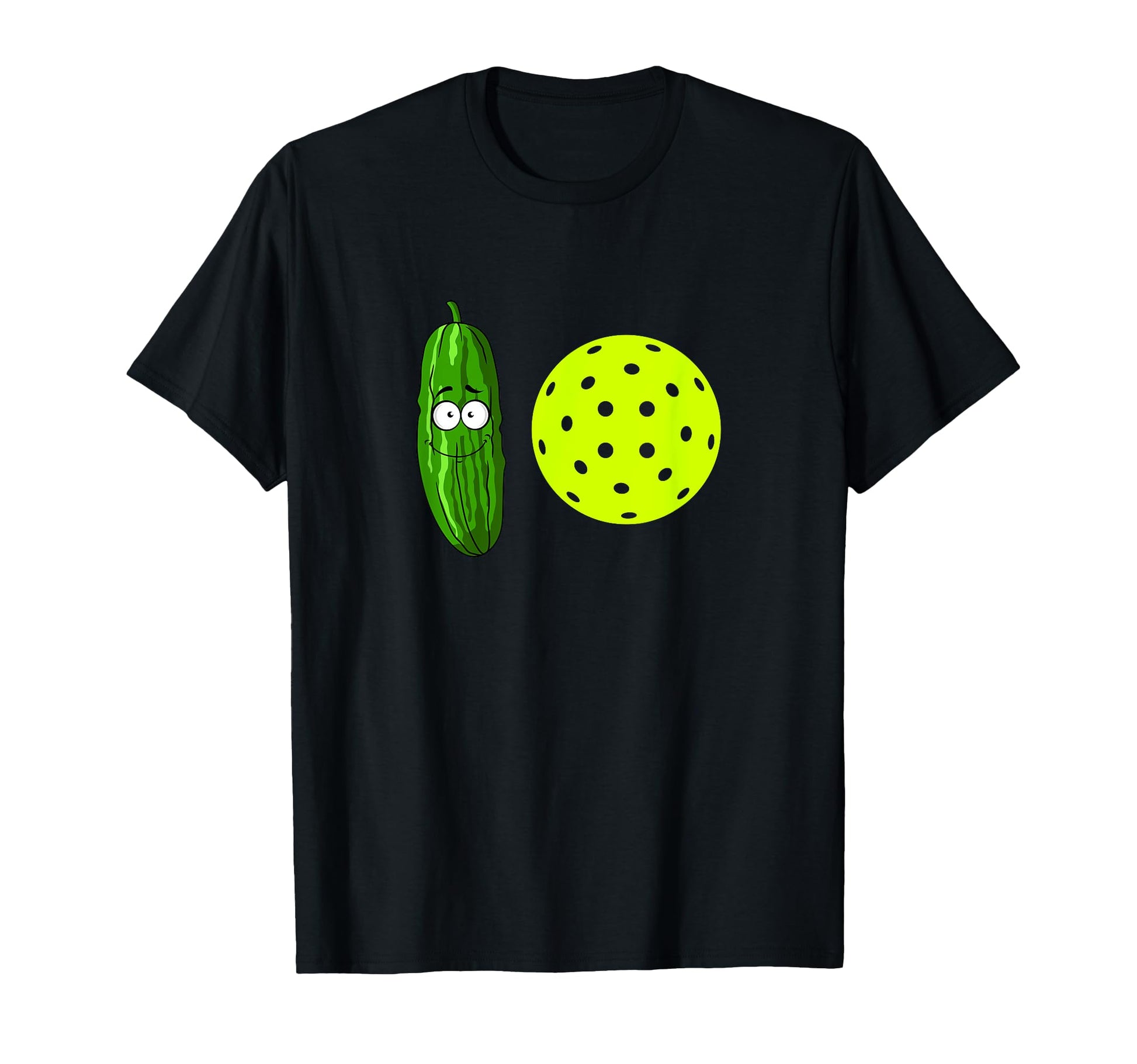 Pickle And Ball Meet Pickleball T-Shirt - Casual Everyday Wear Men Women - T-Shirt, Sweatshirt, Hoodie