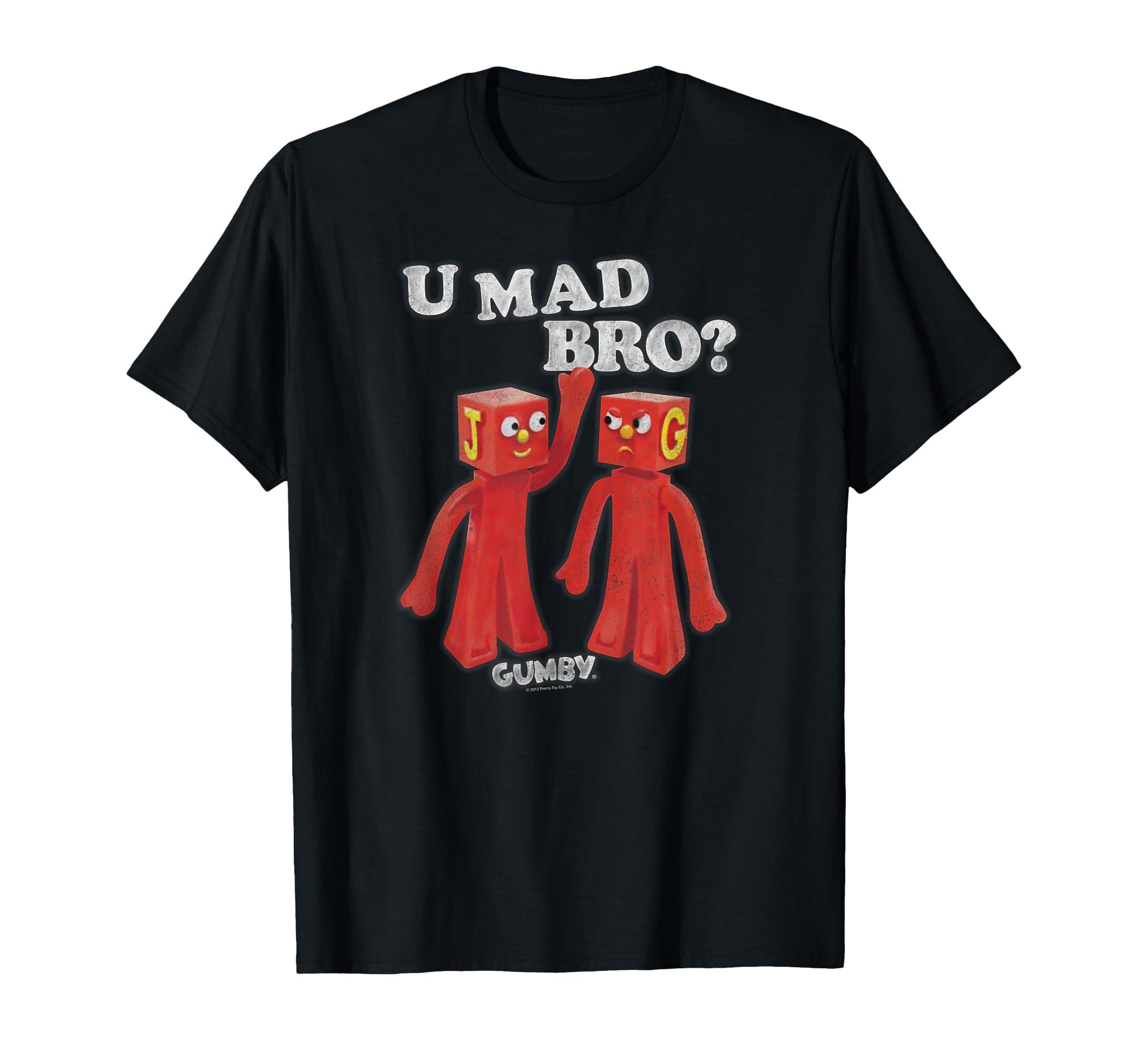 Gumby U Mad Bro T-Shirt - Minimalist Print for Adults - T-Shirt, Sweatshirt, Hoodie