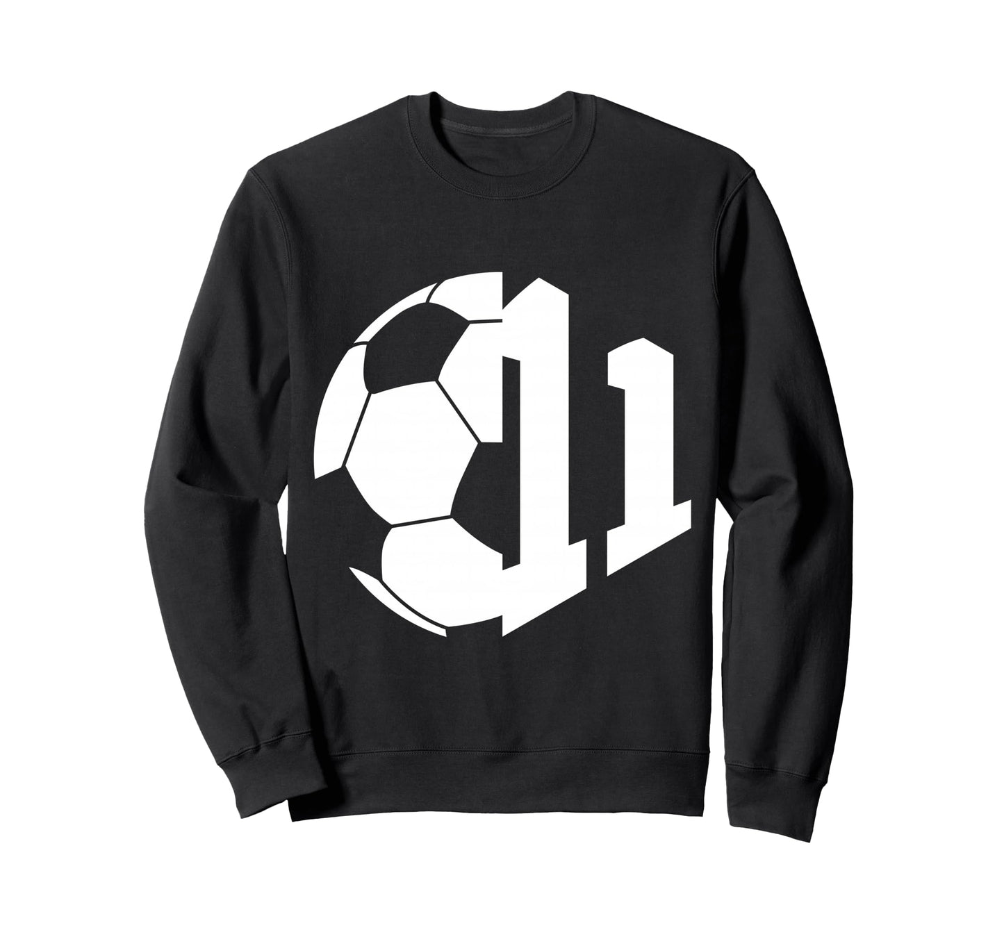 Number 11 Years Soccer 11Th Birthday Sweatshirt - Unique Graphic Men Women - T-Shirt, Sweatshirt, Hoodie