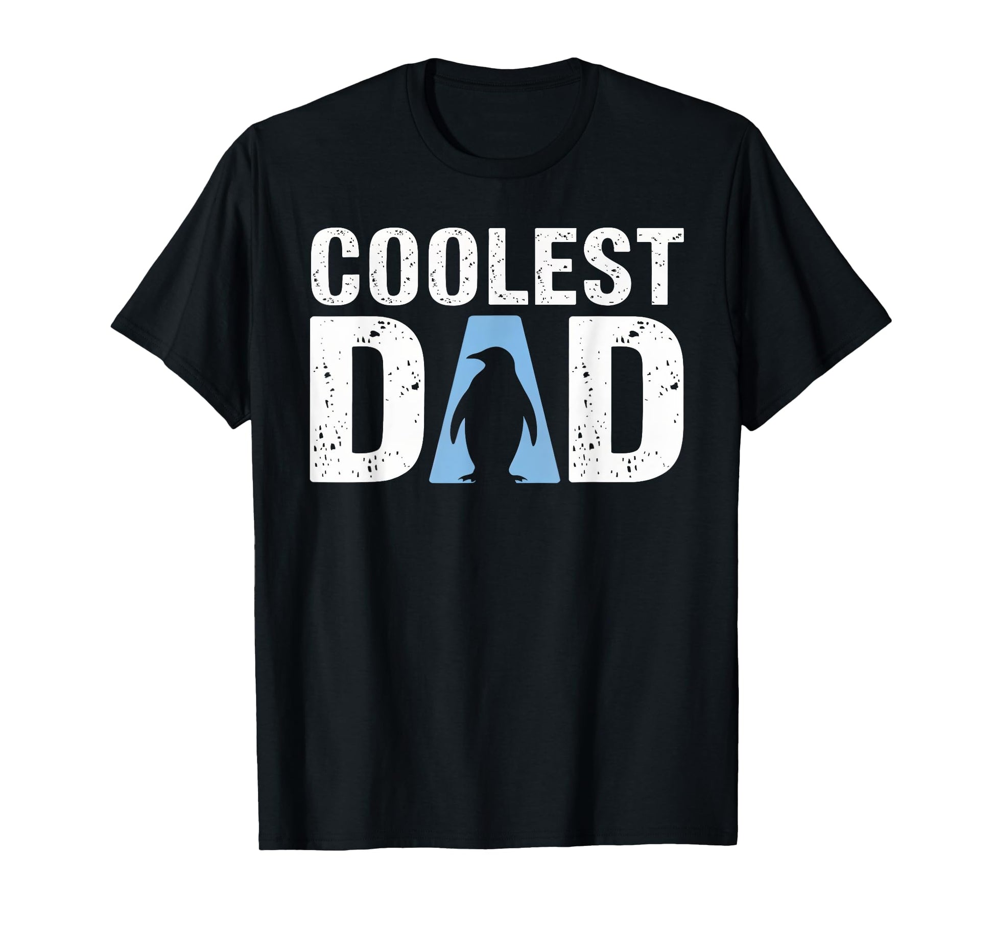 Penguin Coolest Dad Fathers Day Funny T-Shirt - Trendy Graphic for Adults - T-Shirt, Sweatshirt, Hoodie