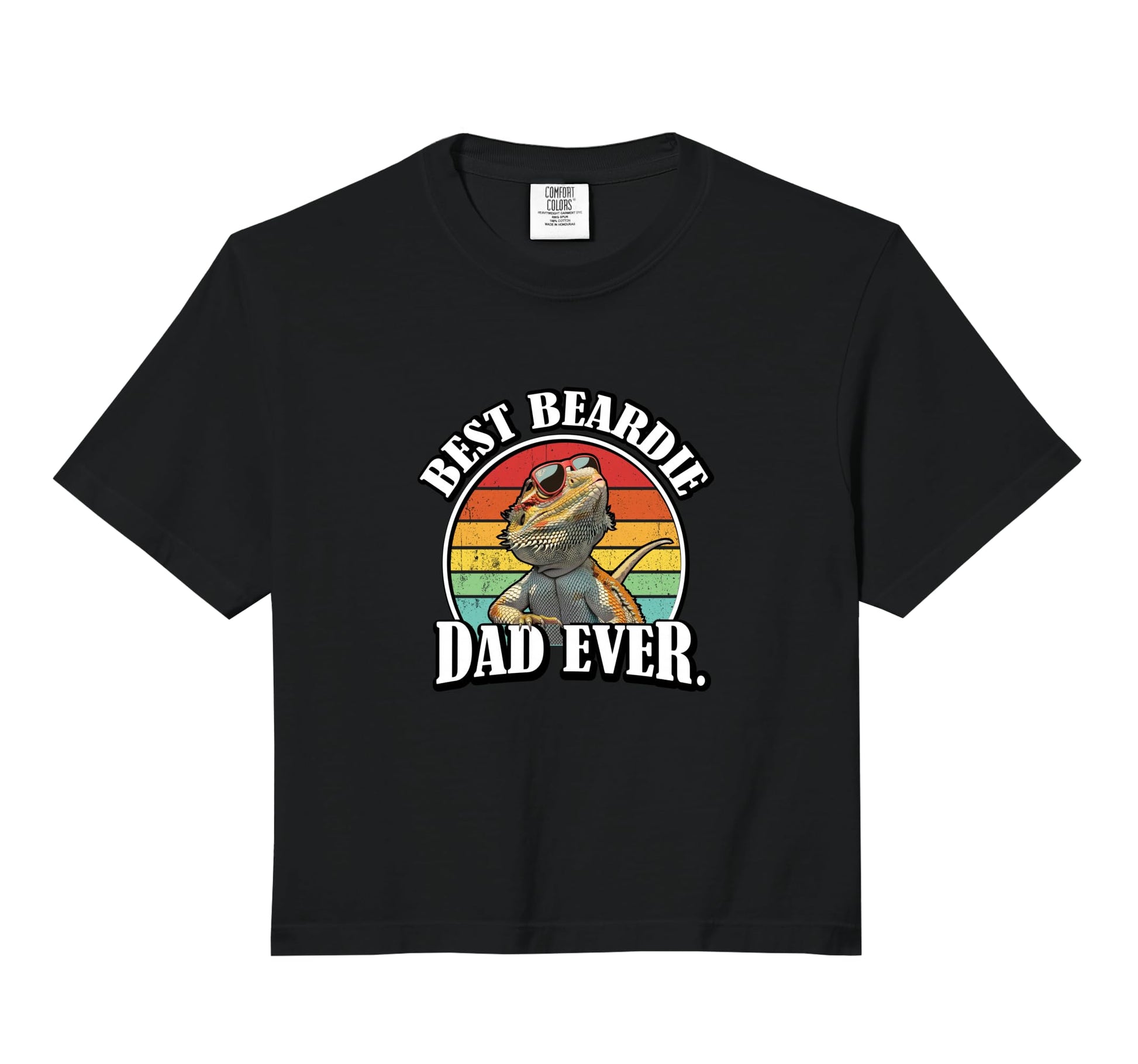 Tiny Dinosaur Lover Bearded Dragon Dad Hoodie - Minimalist Print Men Women - T-Shirt, Sweatshirt, Hoodie