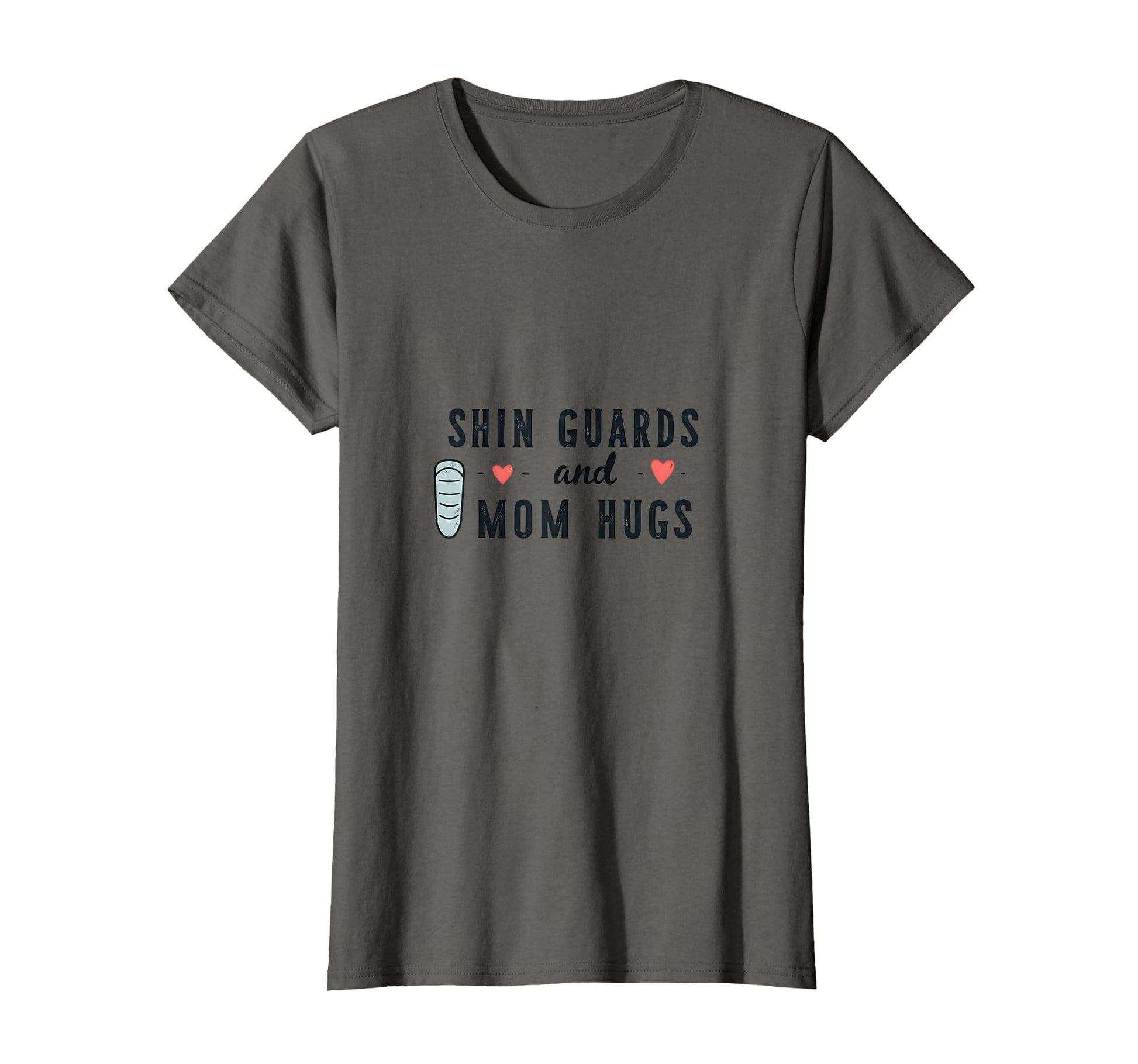 Shin Guards And Mom Hugs Soccer Mom T-Shirt - Trendy Graphic Men Women - T-Shirt, Sweatshirt, Hoodie
