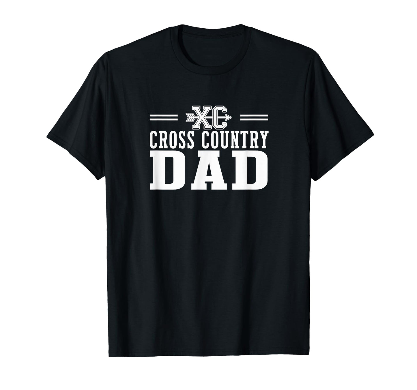 Proud Cross Country Dad Team Love T-Shirt - Minimalist Print for Adults - T-Shirt, Sweatshirt, Hoodie
