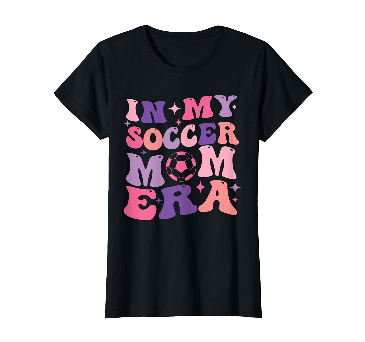 Groovy Soccer Mom My Soccer Mom Era T-Shirt - Minimalist Print Unisex - T-Shirt, Sweatshirt, Hoodie
